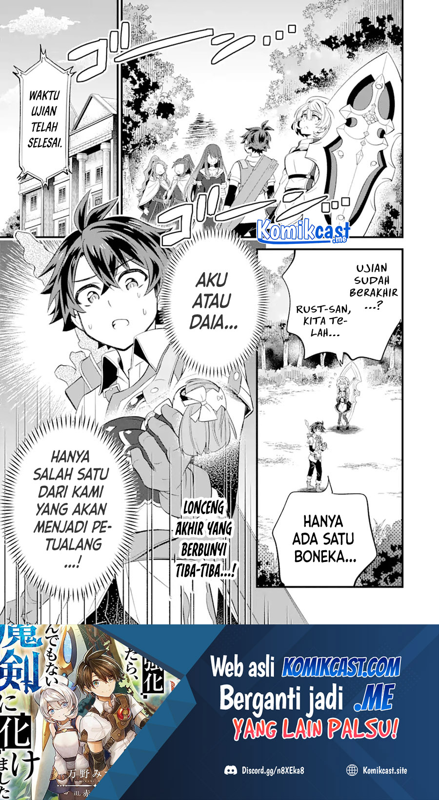 "Sabitsuita Ken" wo Tameshi ni Kyouka shitemitara, Tondemonai Maken ni Bakemashita Chapter 7 - halaman 34