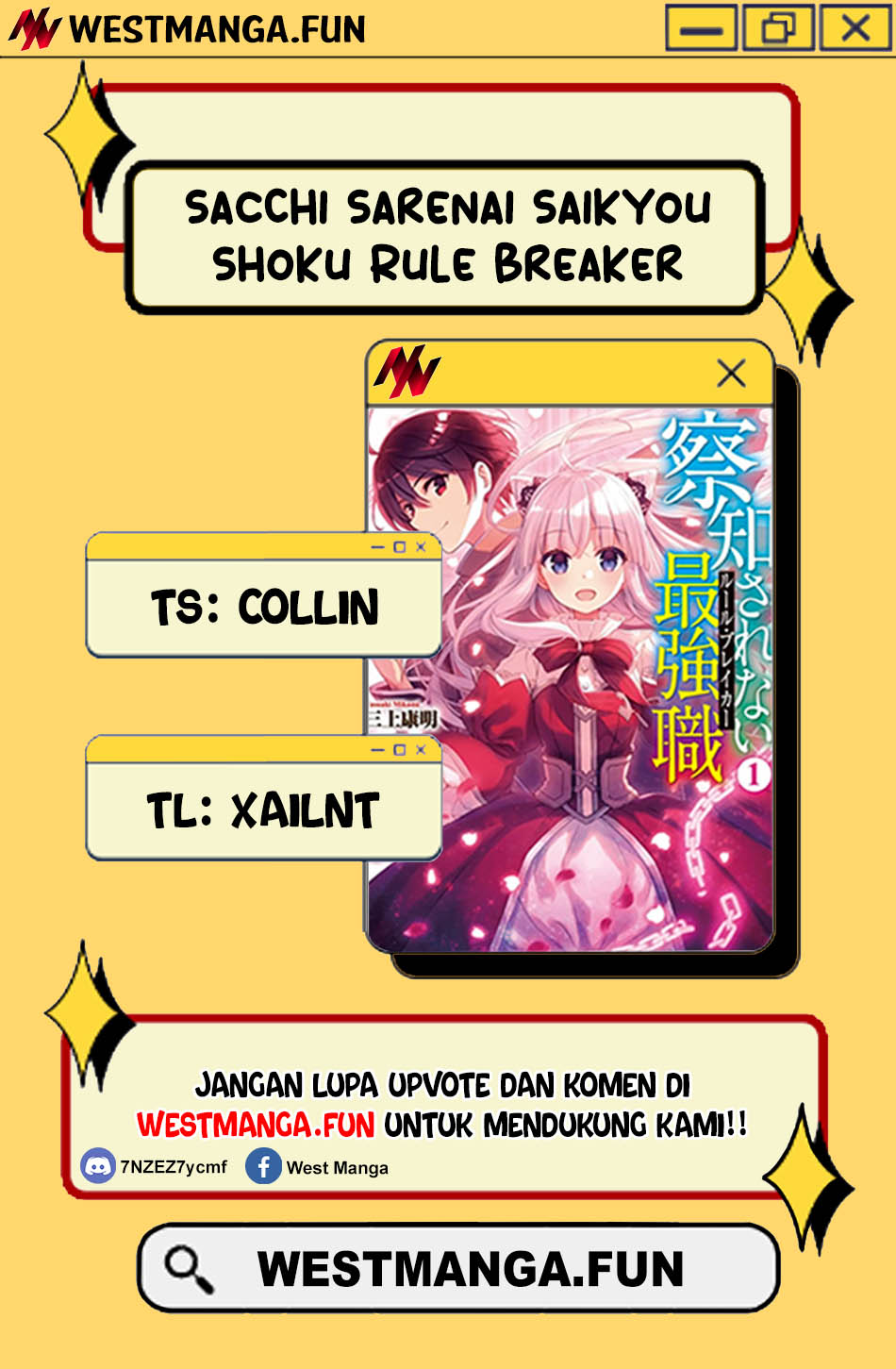 Sacchi Sarenai Saikyou Shoku Rule Breaker Chapter 40 - halaman 4