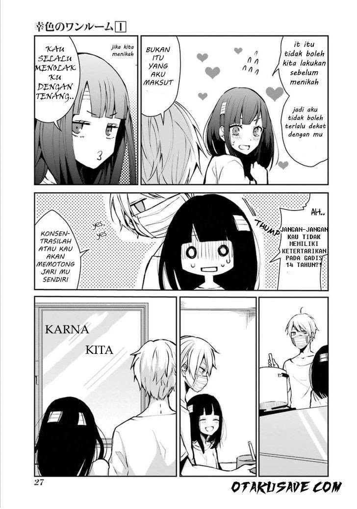 Sachi-iro no One Room Chapter 1 - halaman 28