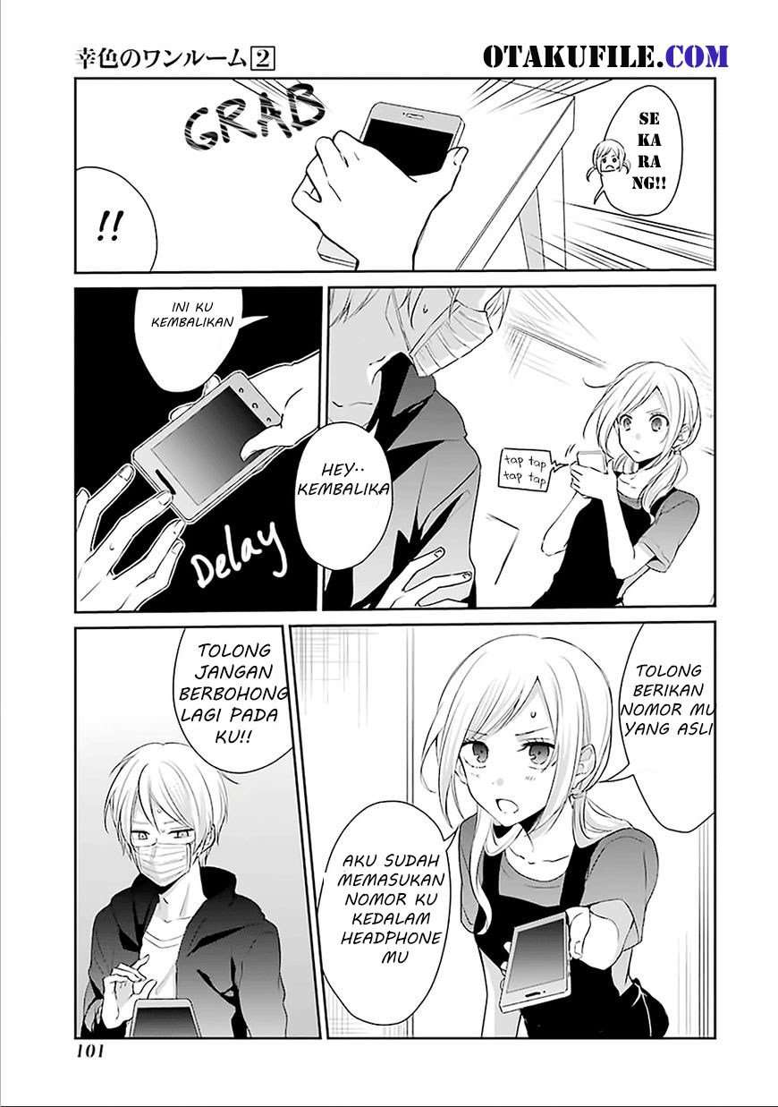 Sachi-iro no One Room Chapter 10 - halaman 18