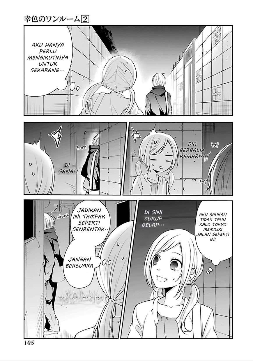 Sachi-iro no One Room Chapter 10 - halaman 22