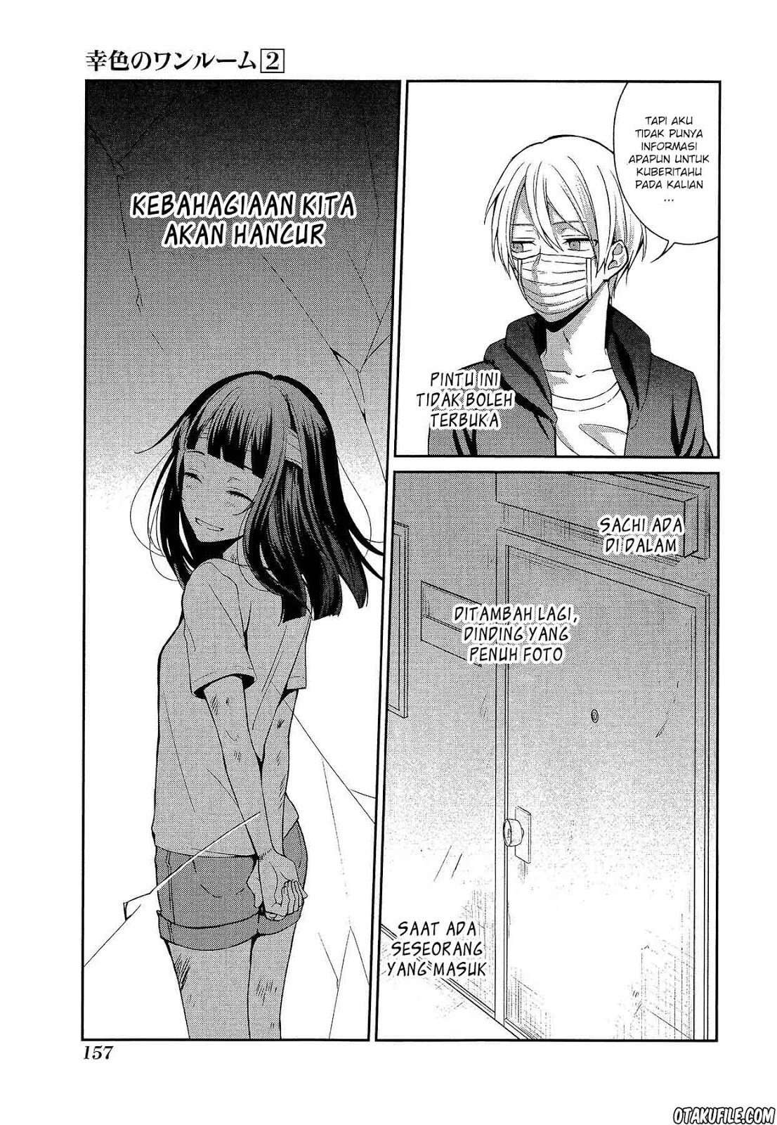 Sachi-iro no One Room Chapter 12 - halaman 14