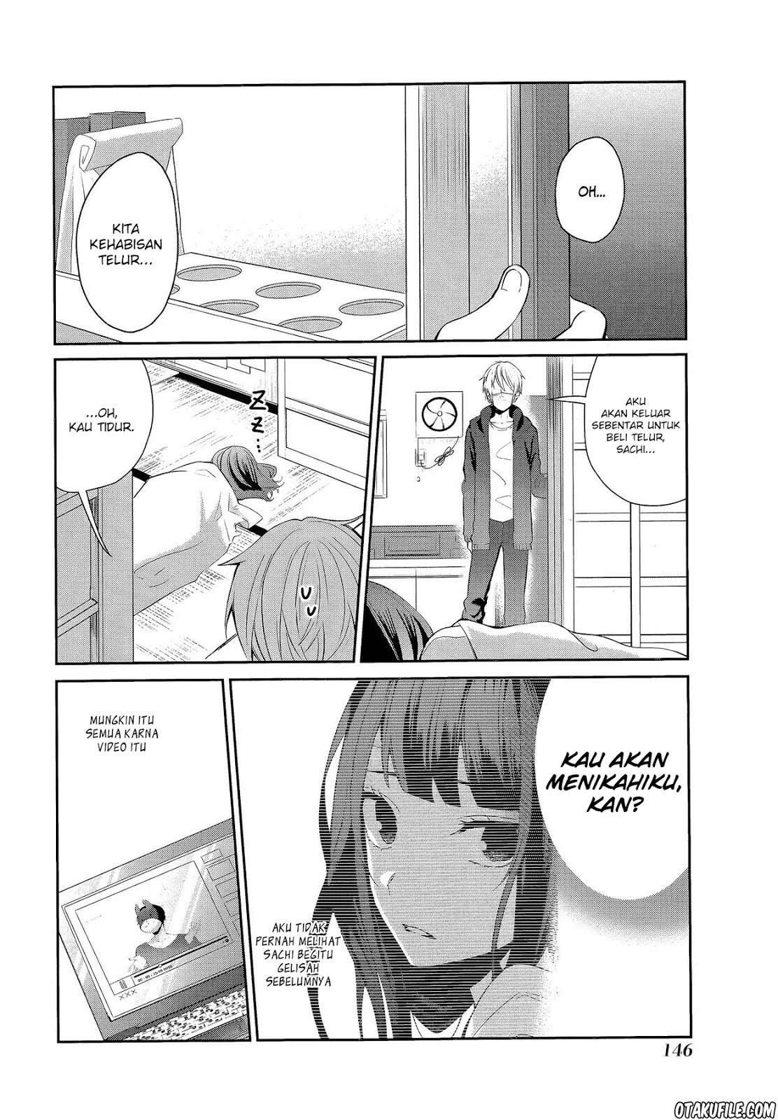 Sachi-iro no One Room Chapter 12 - halaman 3