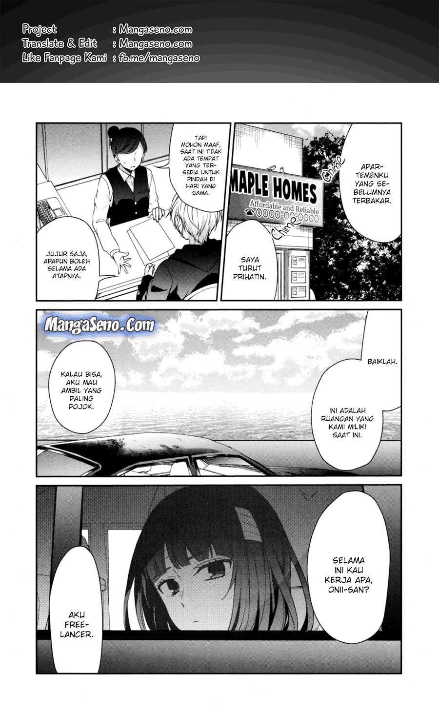 Sachi-iro no One Room Chapter 28 - halaman 1