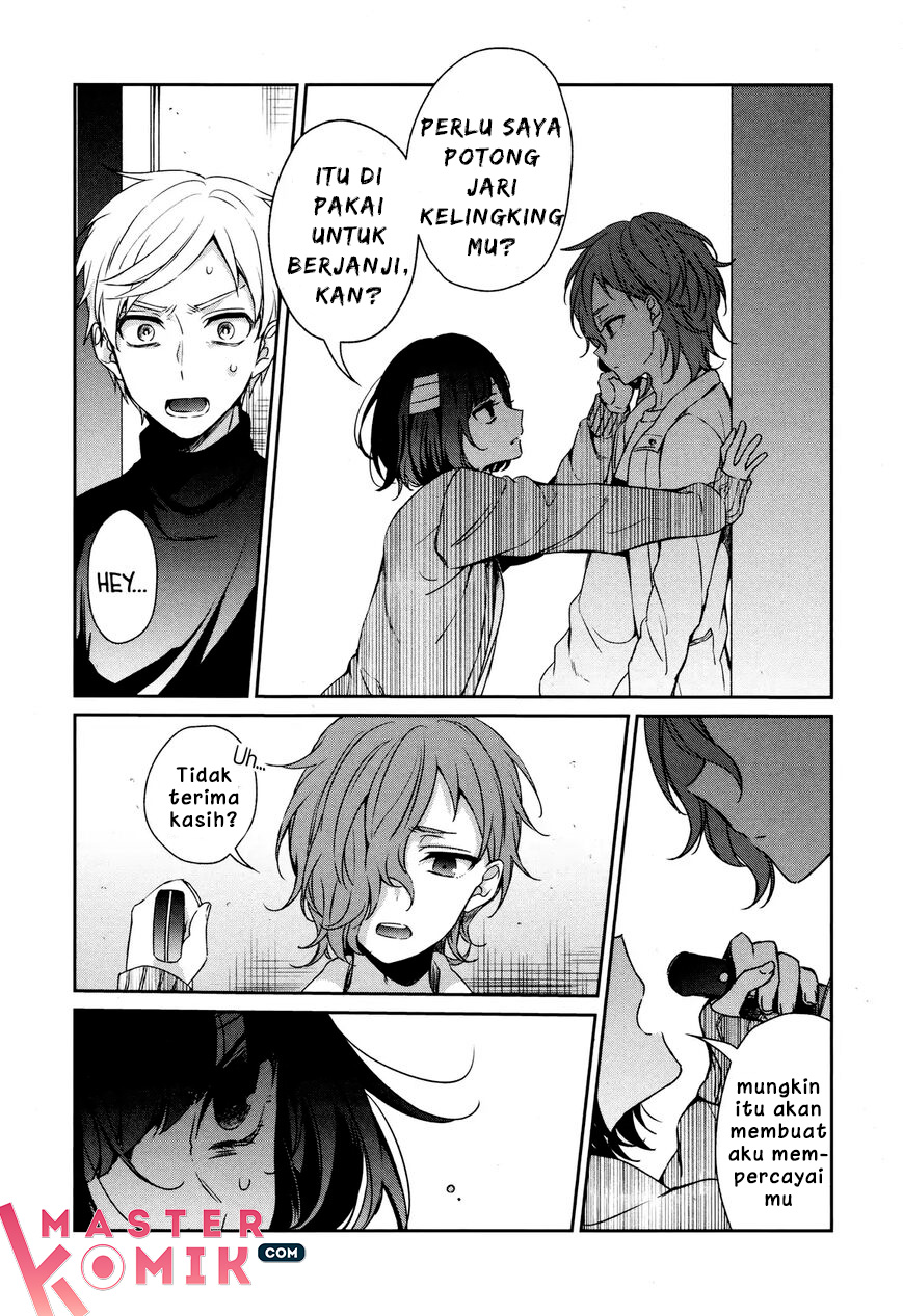 Sachi-iro no One Room Chapter 34 - halaman 21
