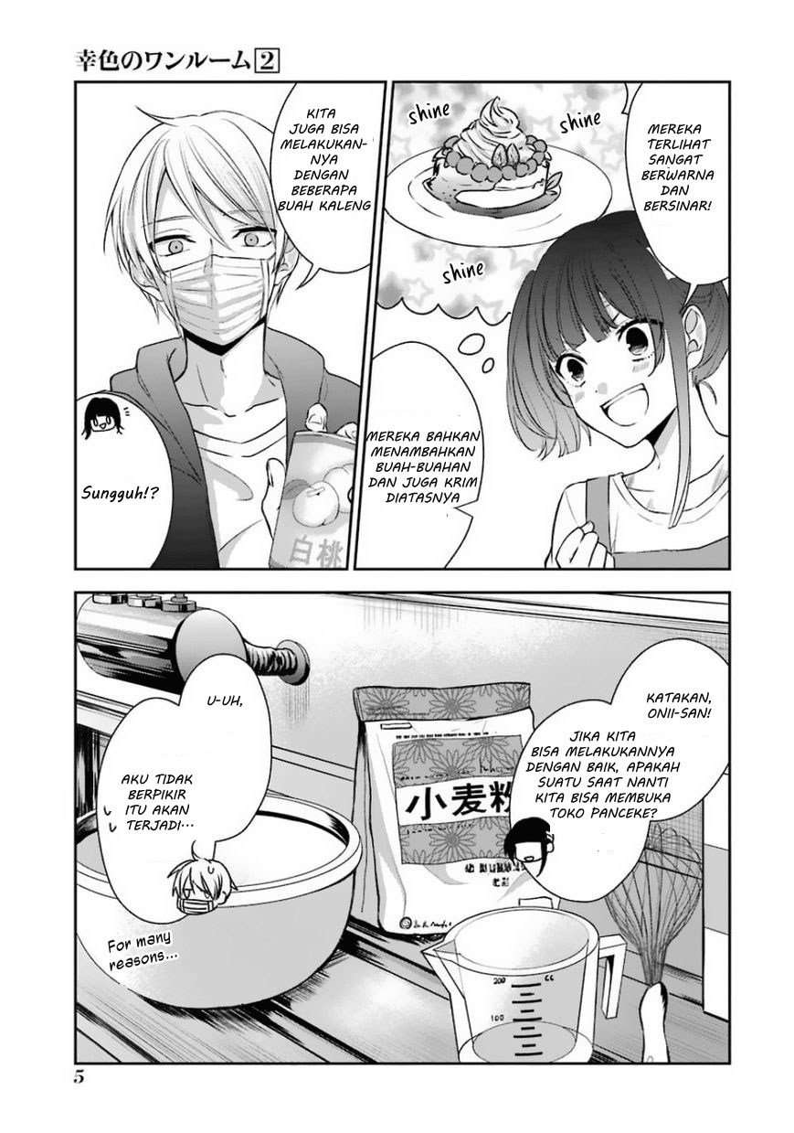 Sachi-iro no One Room Chapter 7 - halaman 8
