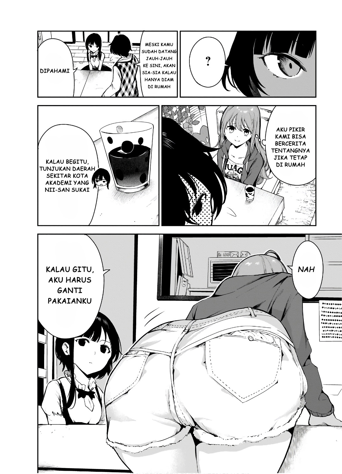 Saeki-san to, Hitotsu Yane no Shita: I'll Have Sherbet! Chapter 10 - halaman 10