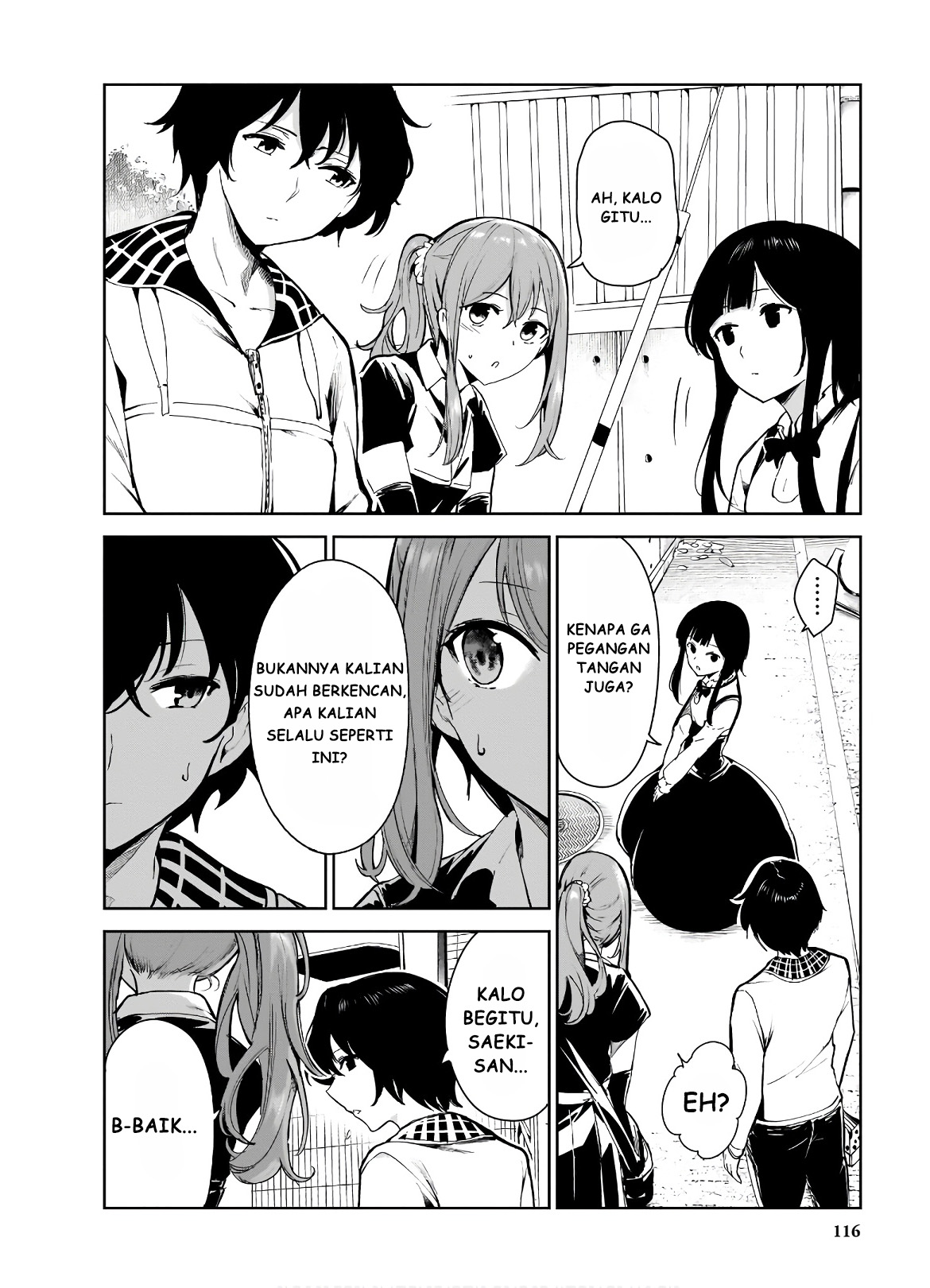 Saeki-san to, Hitotsu Yane no Shita: I'll Have Sherbet! Chapter 10 - halaman 14