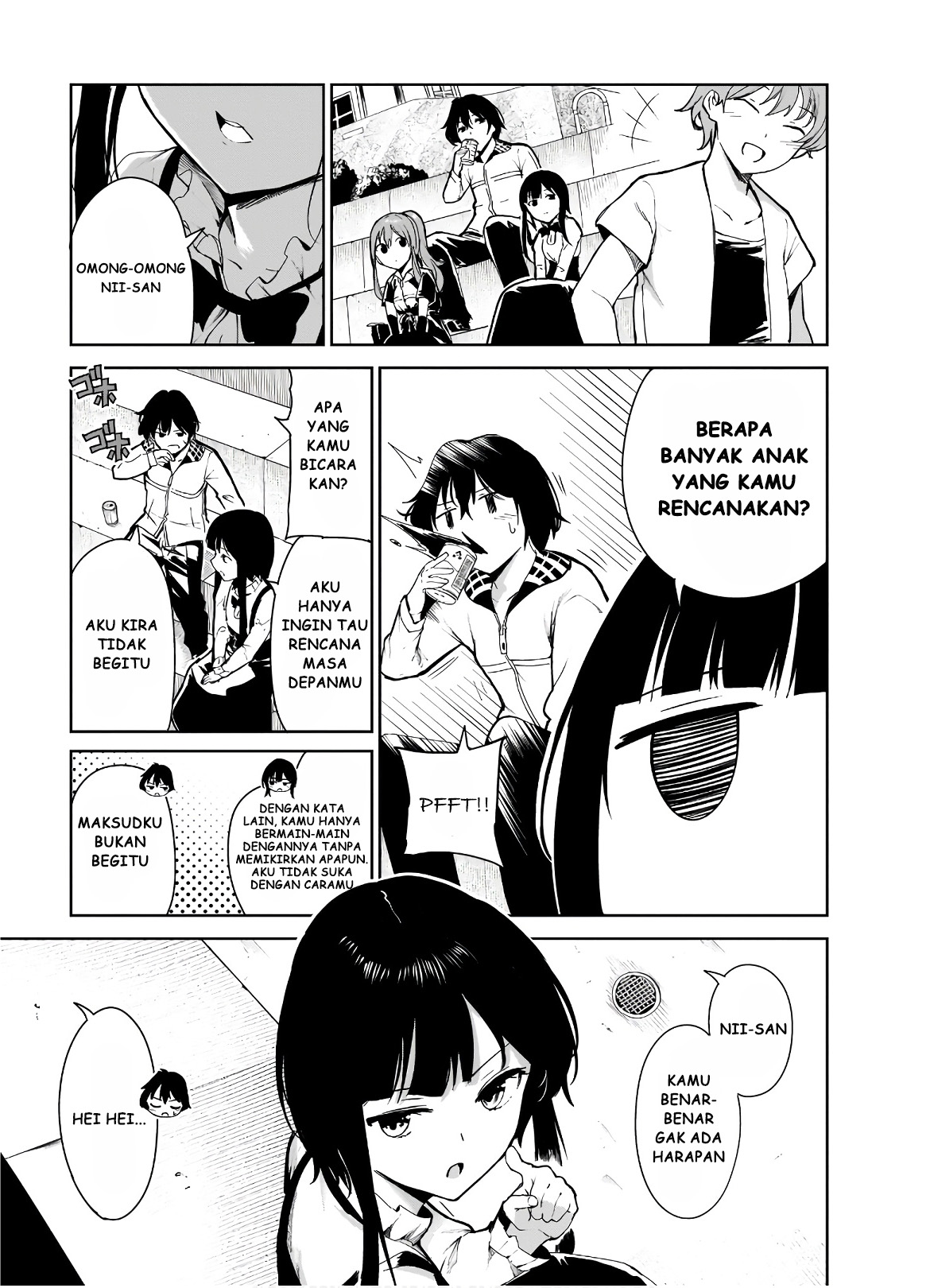 Saeki-san to, Hitotsu Yane no Shita: I'll Have Sherbet! Chapter 10 - halaman 17