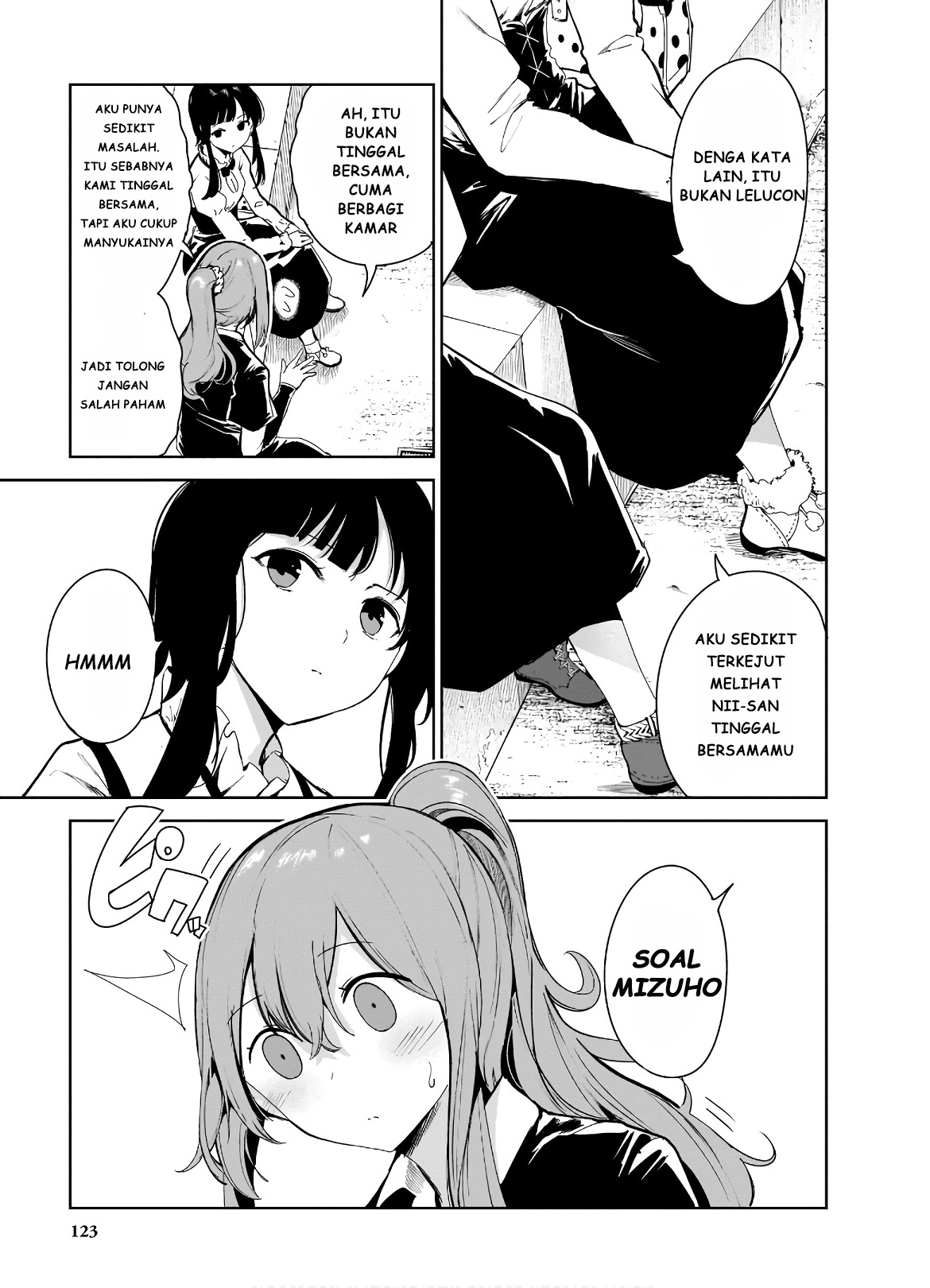 Saeki-san to, Hitotsu Yane no Shita: I'll Have Sherbet! Chapter 10 - halaman 21