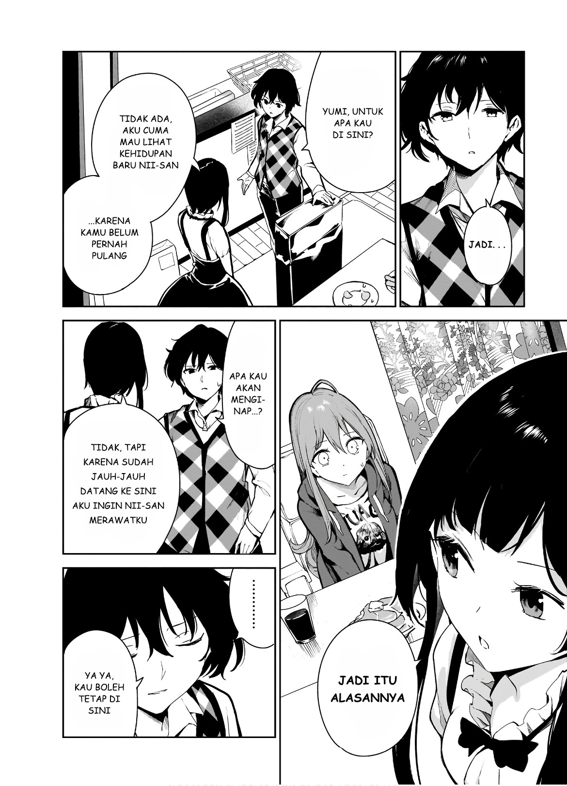 Saeki-san to, Hitotsu Yane no Shita: I'll Have Sherbet! Chapter 10 - halaman 4