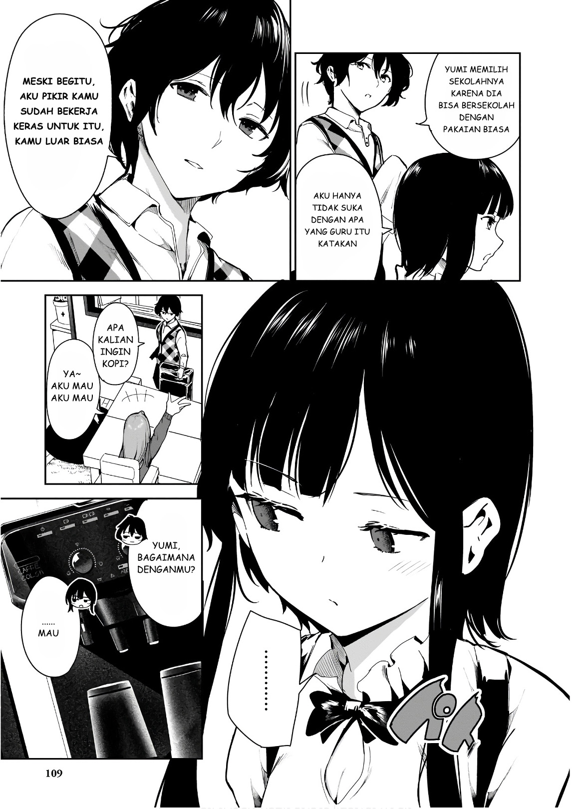 Saeki-san to, Hitotsu Yane no Shita: I'll Have Sherbet! Chapter 10 - halaman 7