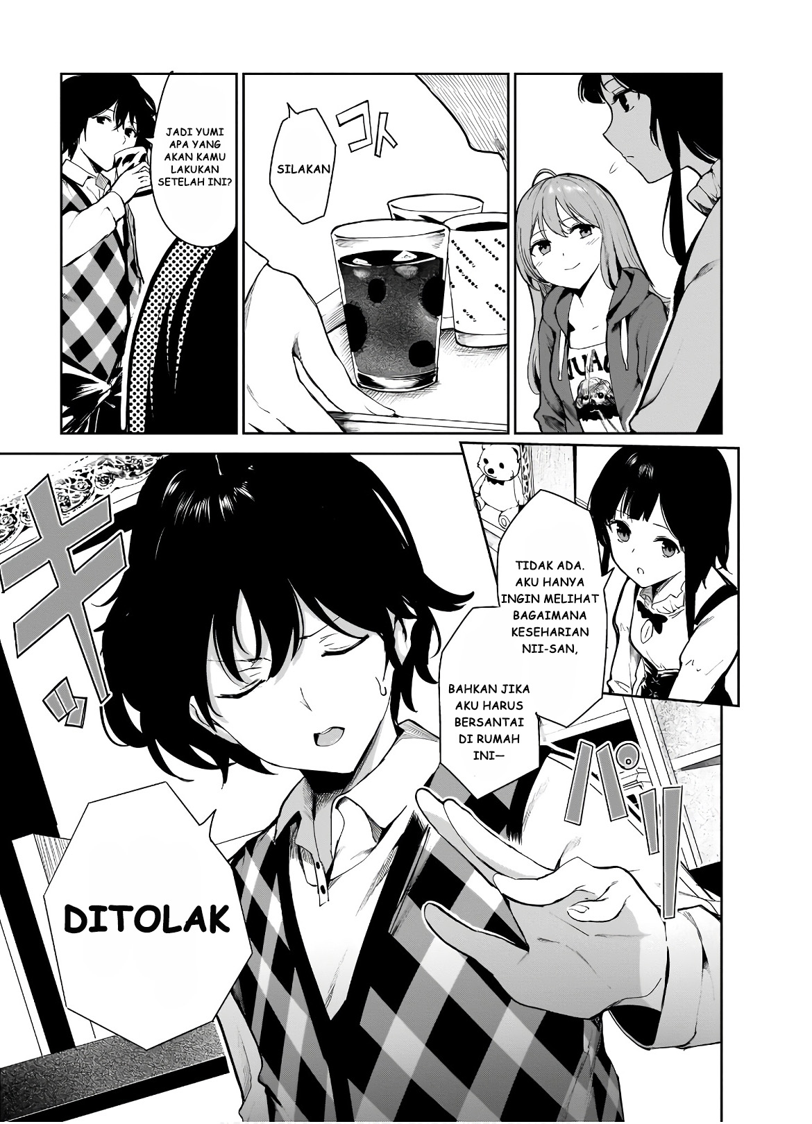 Saeki-san to, Hitotsu Yane no Shita: I'll Have Sherbet! Chapter 10 - halaman 9