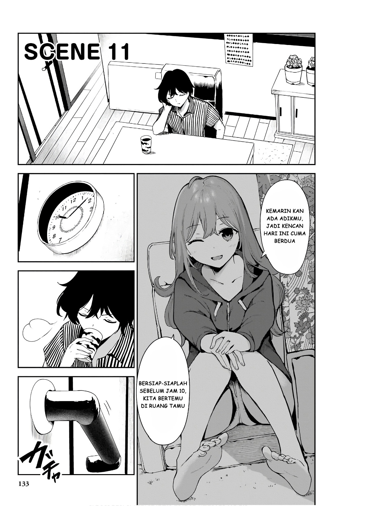 Saeki-san to, Hitotsu Yane no Shita: I'll Have Sherbet! Chapter 11 - halaman 3
