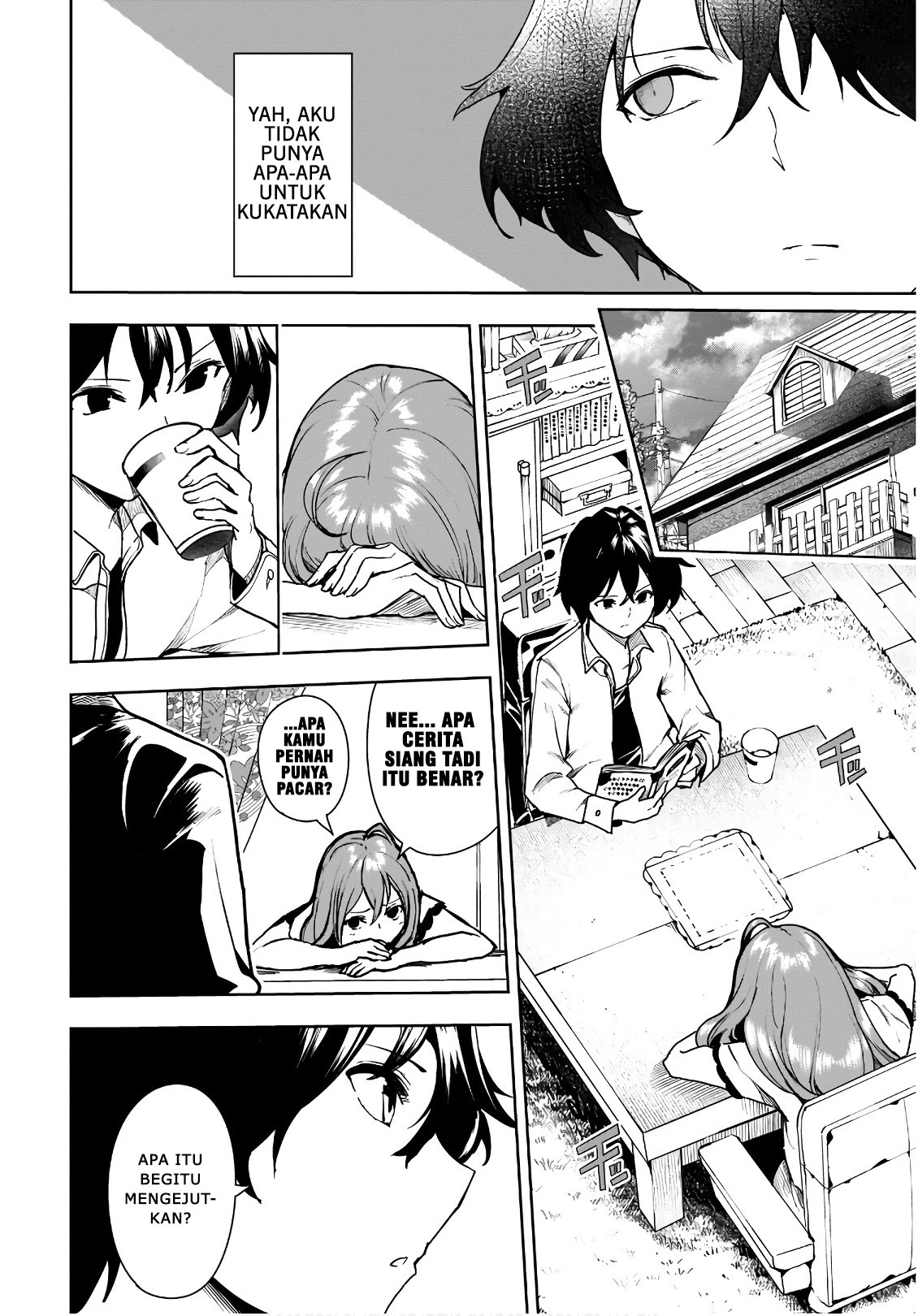 Saeki-san to, Hitotsu Yane no Shita: I'll Have Sherbet! Chapter 6 - halaman 19