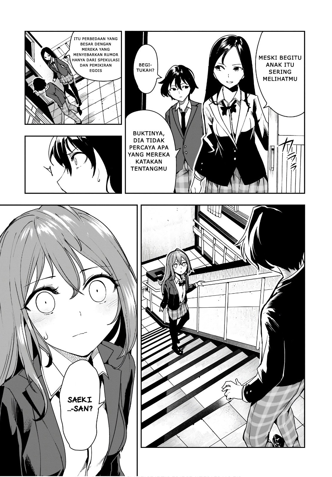 Saeki-san to, Hitotsu Yane no Shita: I'll Have Sherbet! Chapter 7 - halaman 23