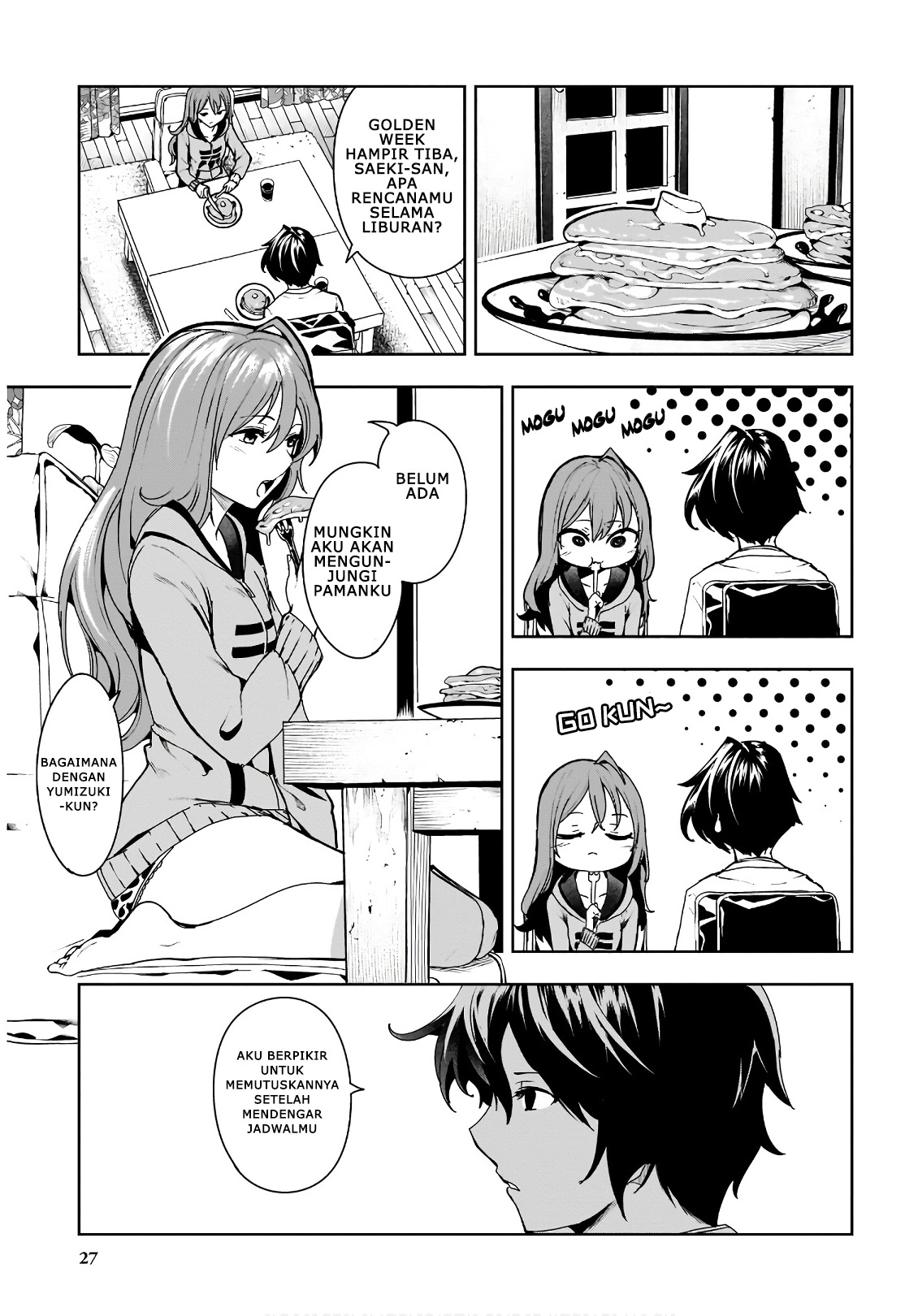 Saeki-san to, Hitotsu Yane no Shita: I'll Have Sherbet! Chapter 7 - halaman 5