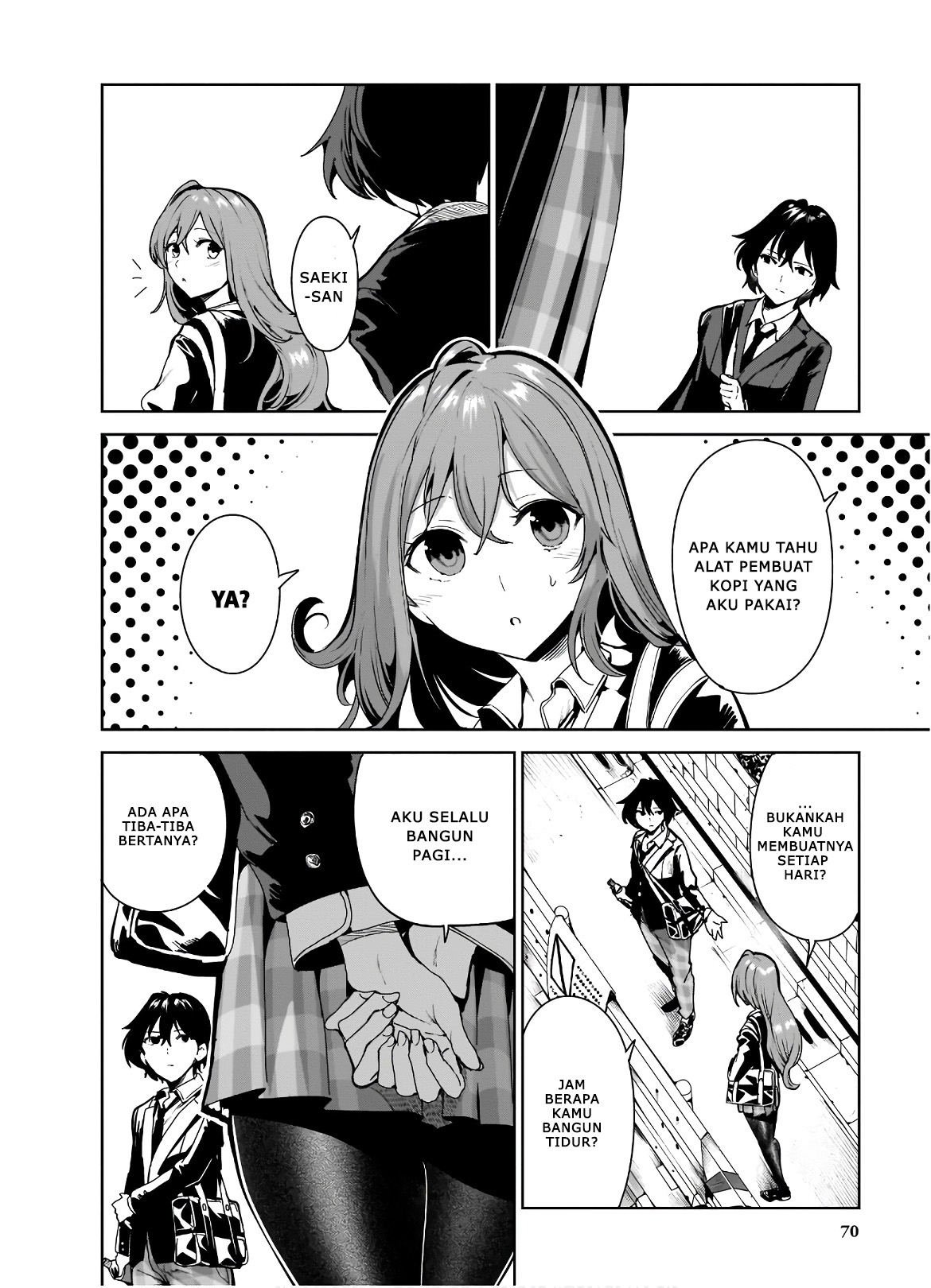 Saeki-san to, Hitotsu Yane no Shita: I'll Have Sherbet! Chapter 8 - halaman 20