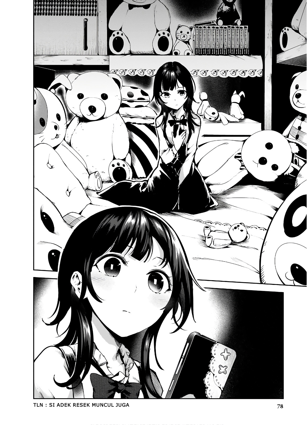 Saeki-san to, Hitotsu Yane no Shita: I'll Have Sherbet! Chapter 8 - halaman 28