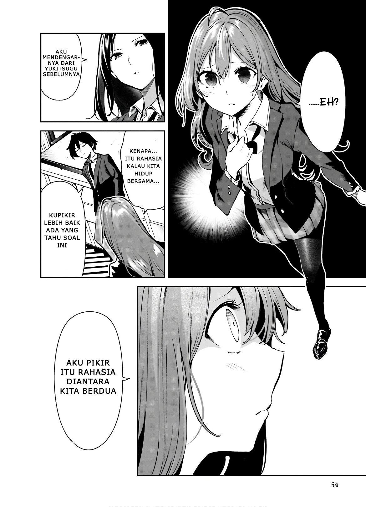 Saeki-san to, Hitotsu Yane no Shita: I'll Have Sherbet! Chapter 8 - halaman 4