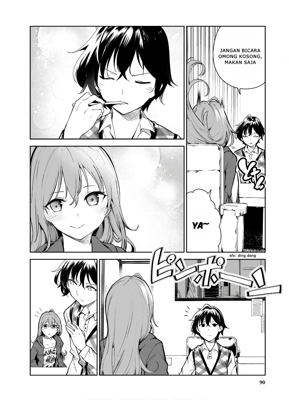 Saeki-san to, Hitotsu Yane no Shita: I'll Have Sherbet! Chapter 9 - halaman 12