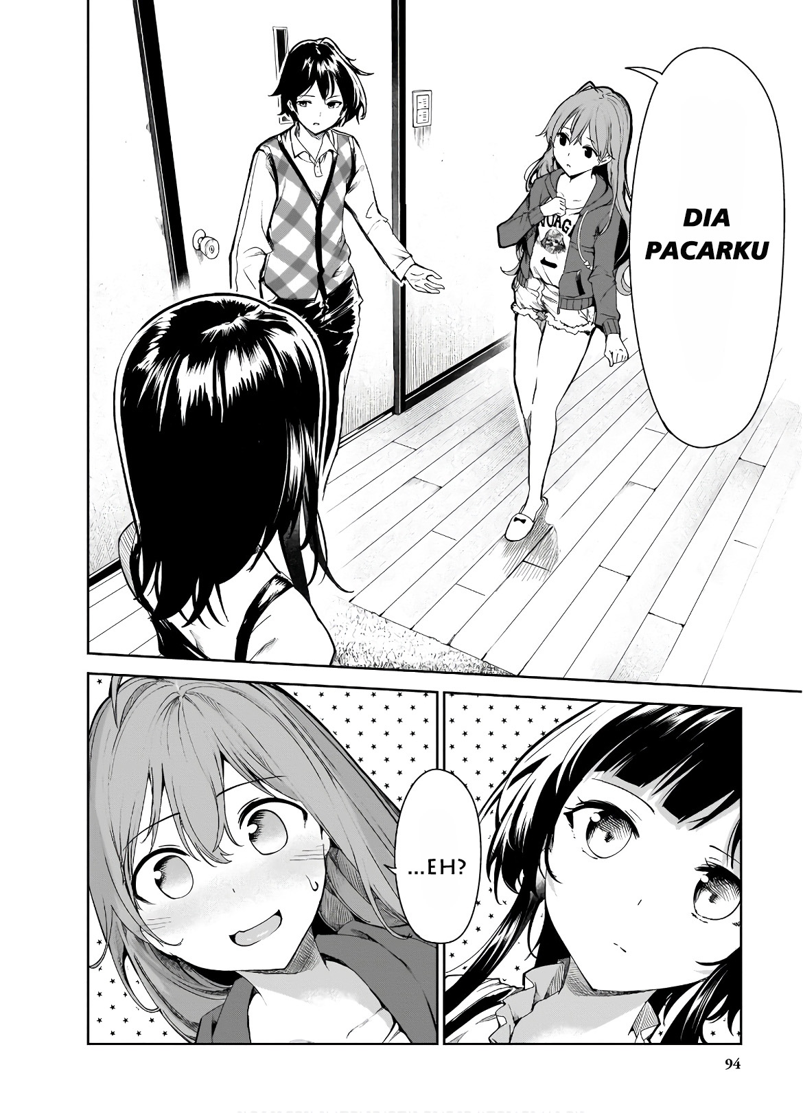 Saeki-san to, Hitotsu Yane no Shita: I'll Have Sherbet! Chapter 9 - halaman 16