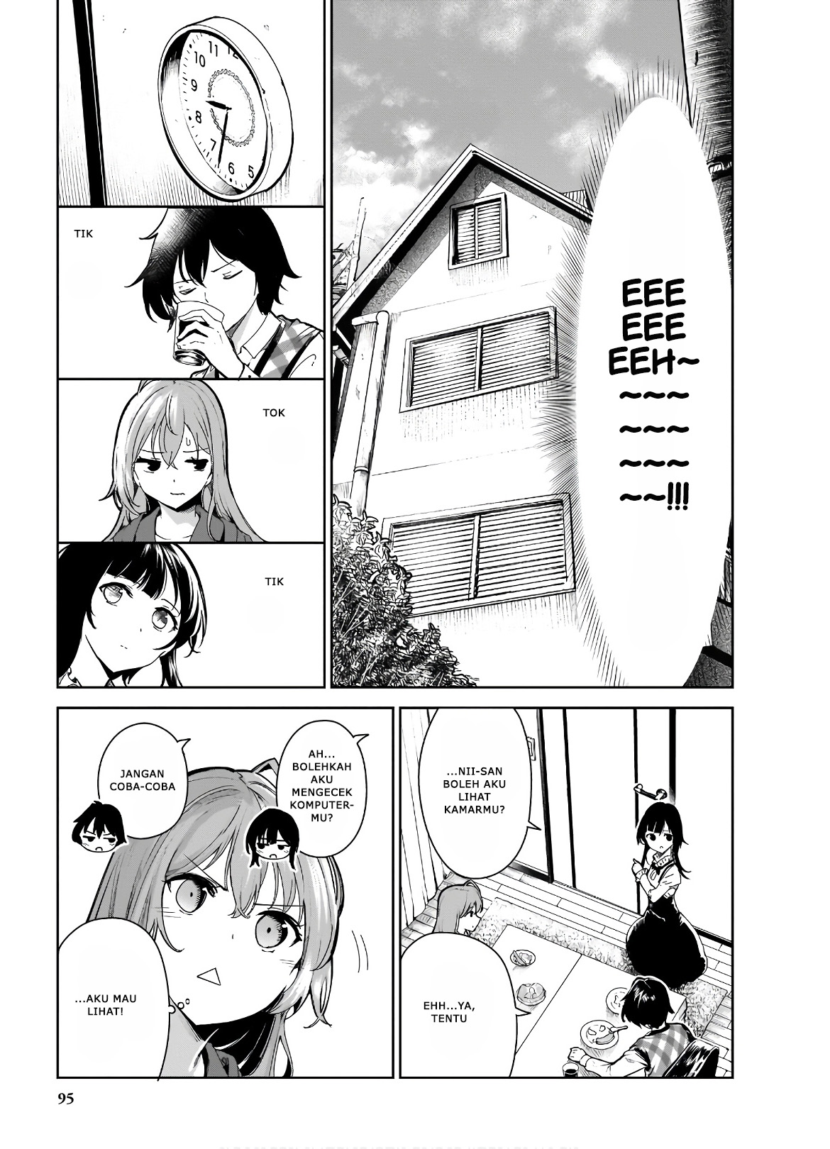 Saeki-san to, Hitotsu Yane no Shita: I'll Have Sherbet! Chapter 9 - halaman 17