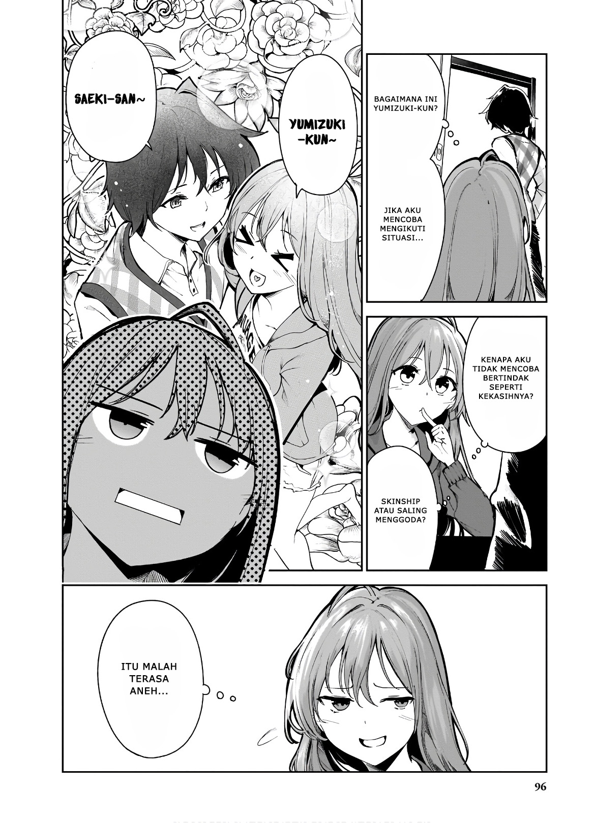 Saeki-san to, Hitotsu Yane no Shita: I'll Have Sherbet! Chapter 9 - halaman 18