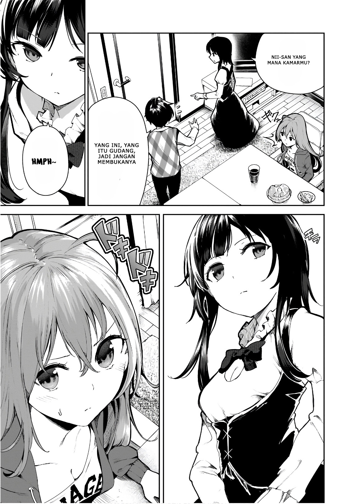 Saeki-san to, Hitotsu Yane no Shita: I'll Have Sherbet! Chapter 9 - halaman 19