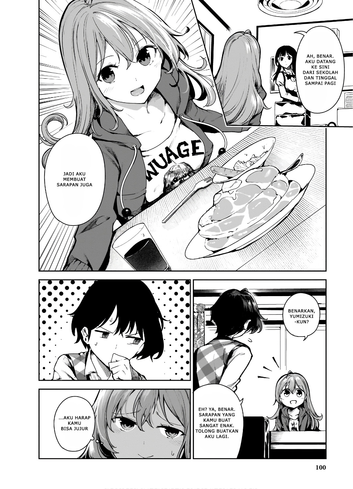 Saeki-san to, Hitotsu Yane no Shita: I'll Have Sherbet! Chapter 9 - halaman 22