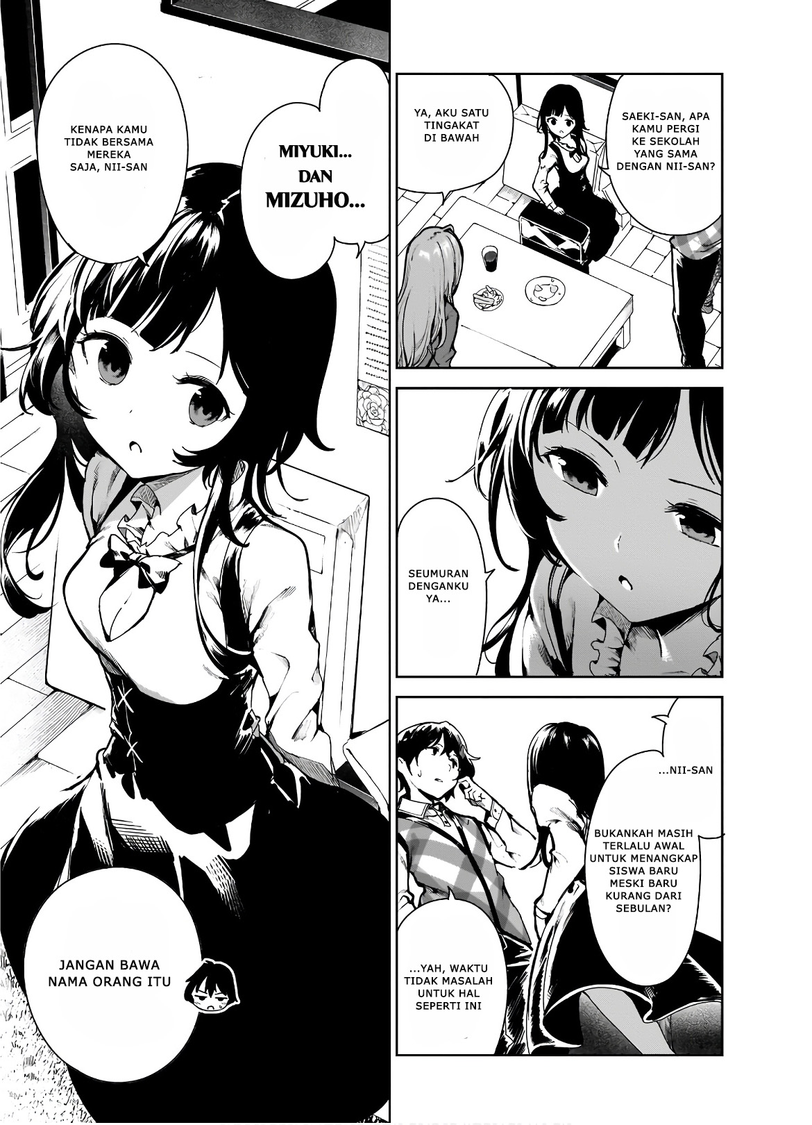 Saeki-san to, Hitotsu Yane no Shita: I'll Have Sherbet! Chapter 9 - halaman 23