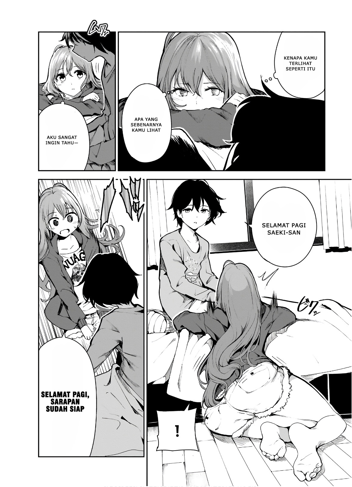 Saeki-san to, Hitotsu Yane no Shita: I'll Have Sherbet! Chapter 9 - halaman 8