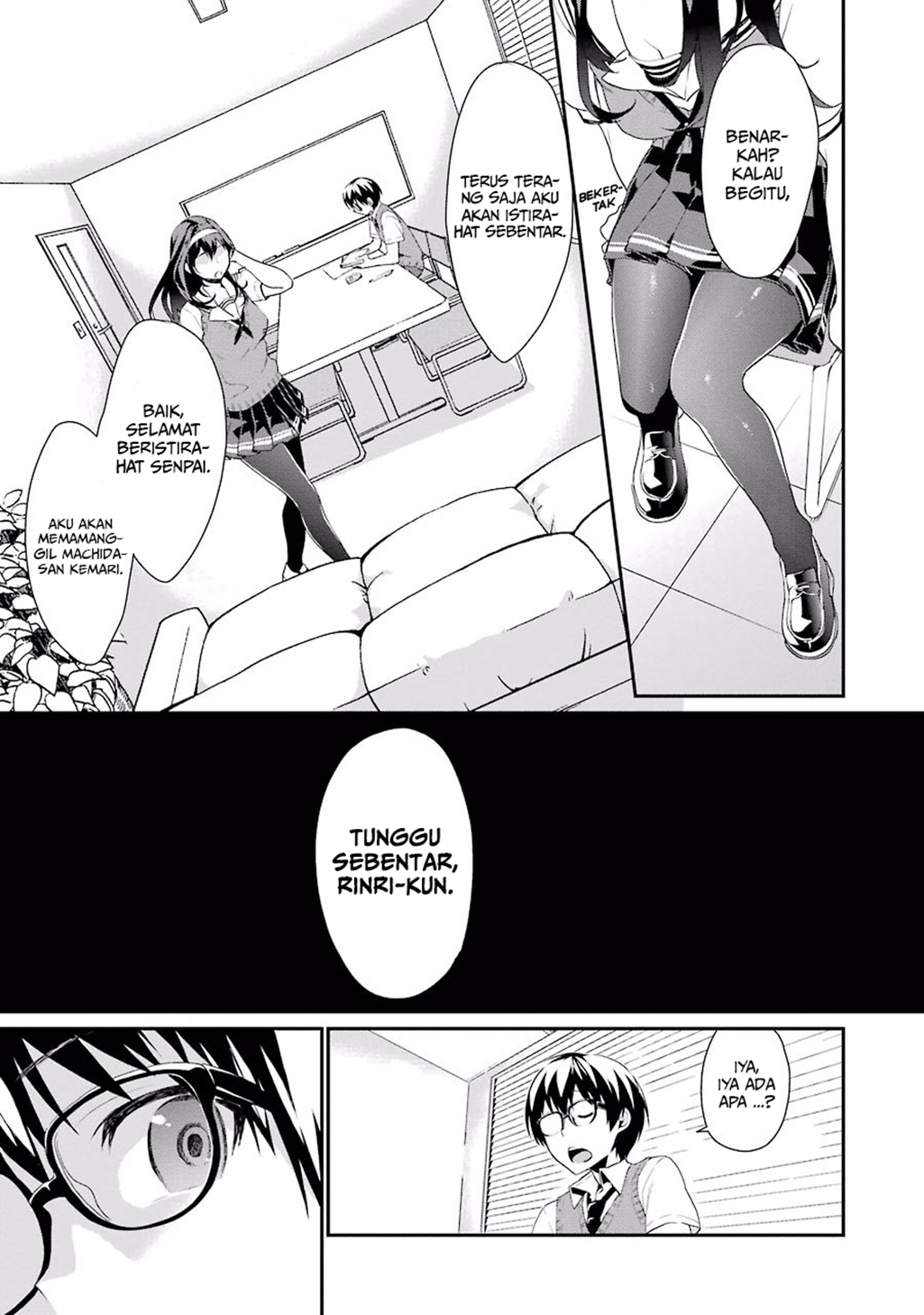 Saenai Heroine no Sodatekata: Koisuru Metronome Chapter 1 - halaman 19