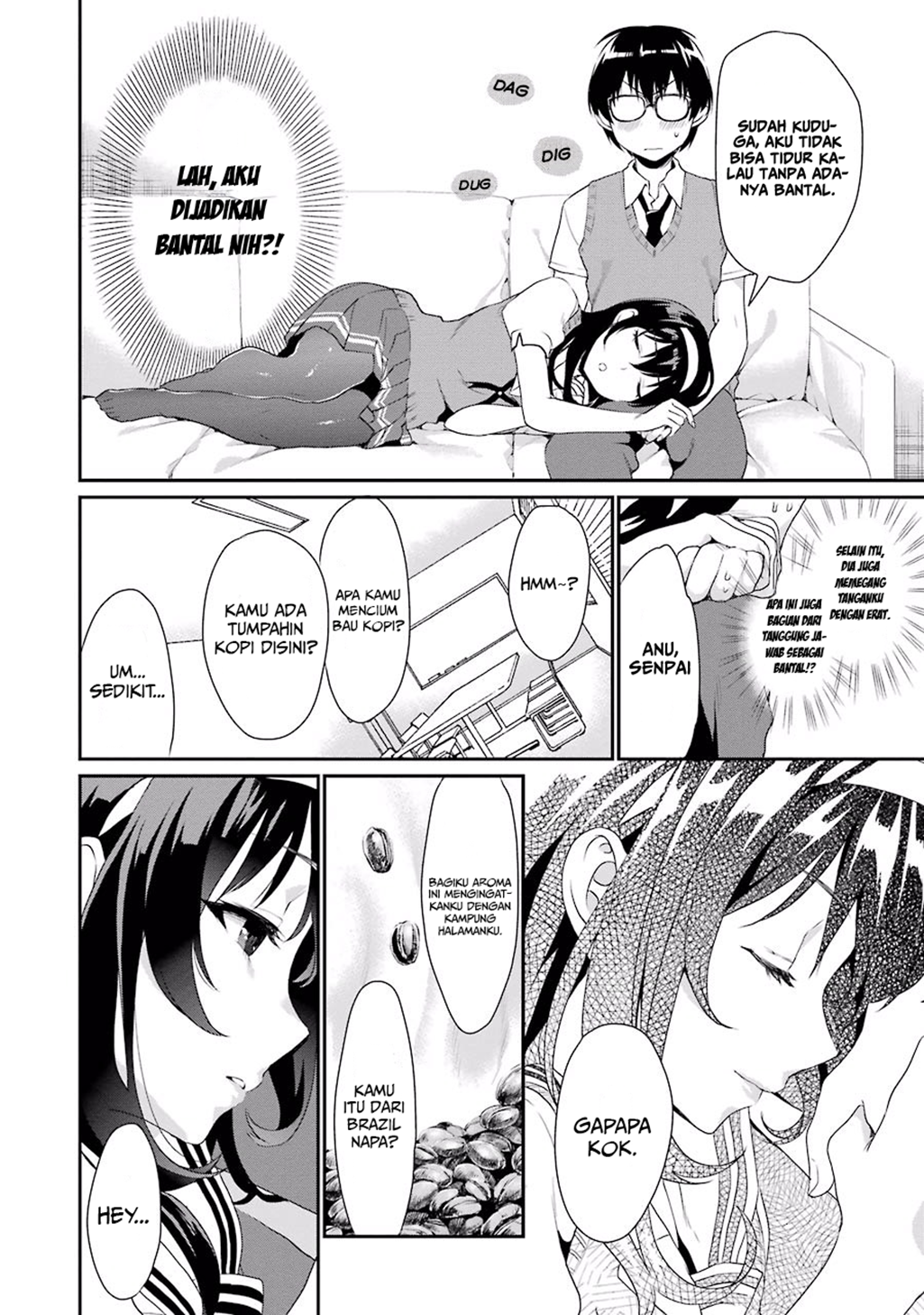Saenai Heroine no Sodatekata: Koisuru Metronome Chapter 1 - halaman 22