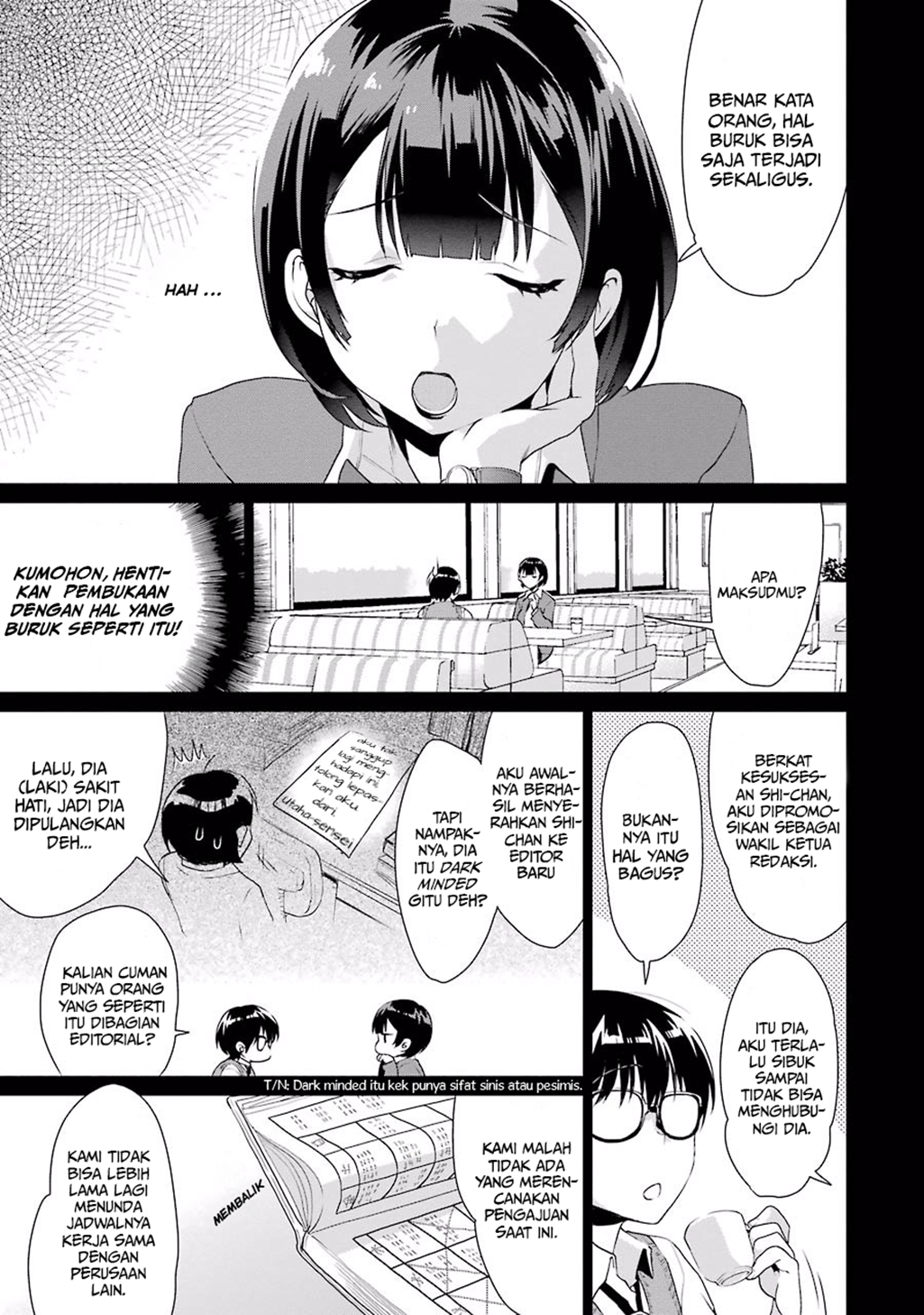 Saenai Heroine no Sodatekata: Koisuru Metronome Chapter 1 - halaman 25