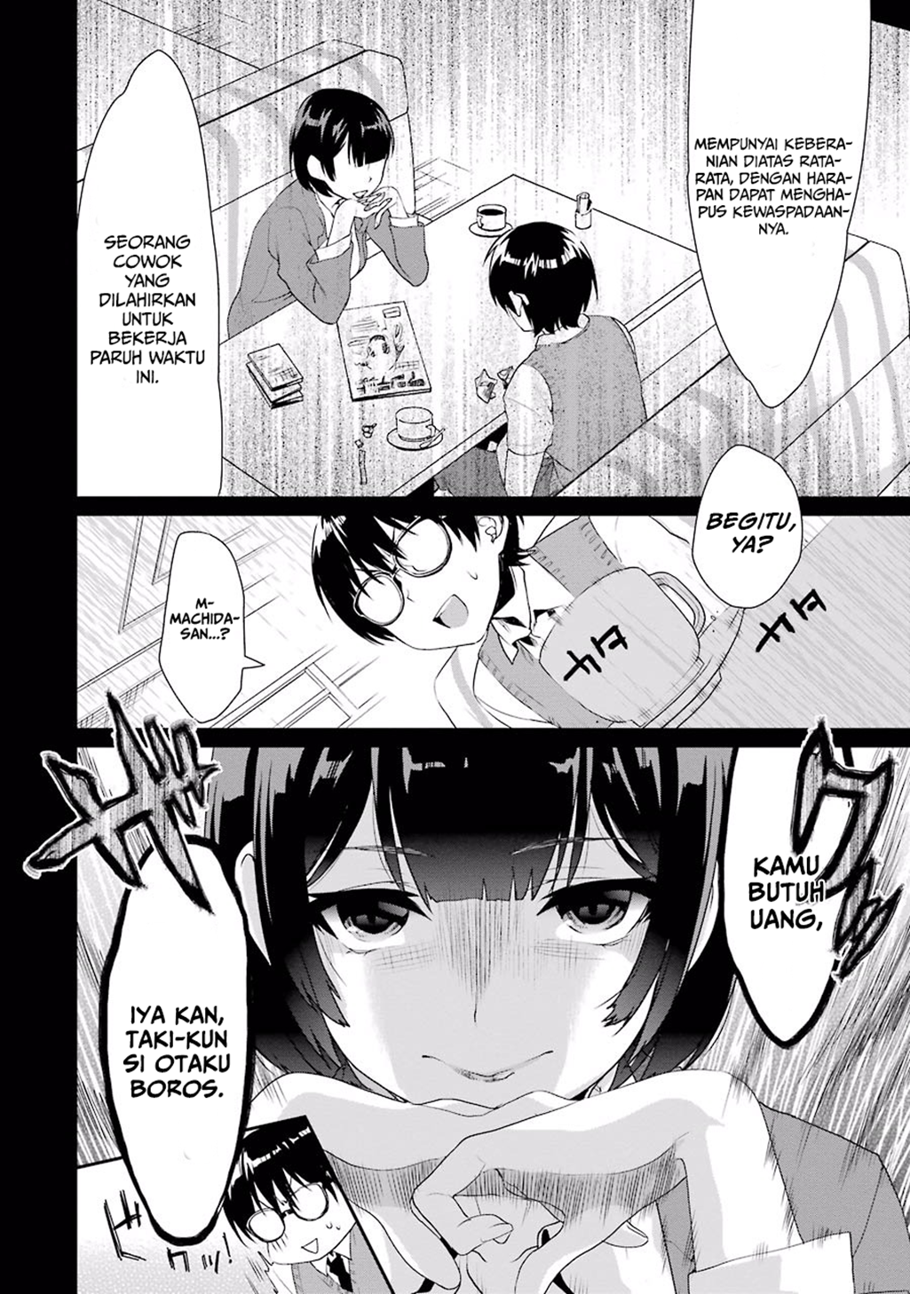Saenai Heroine no Sodatekata: Koisuru Metronome Chapter 1 - halaman 28
