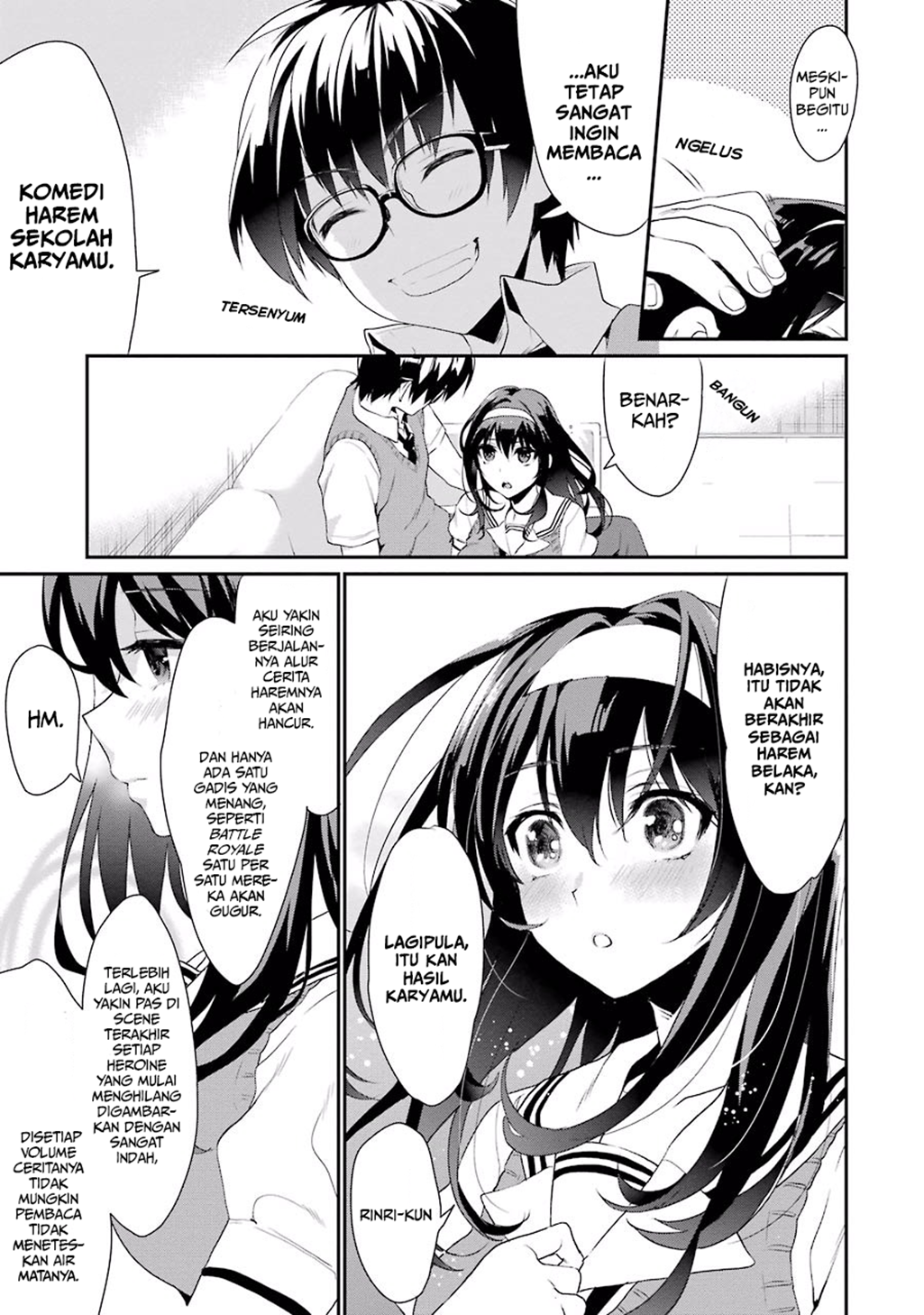 Saenai Heroine no Sodatekata: Koisuru Metronome Chapter 1 - halaman 31