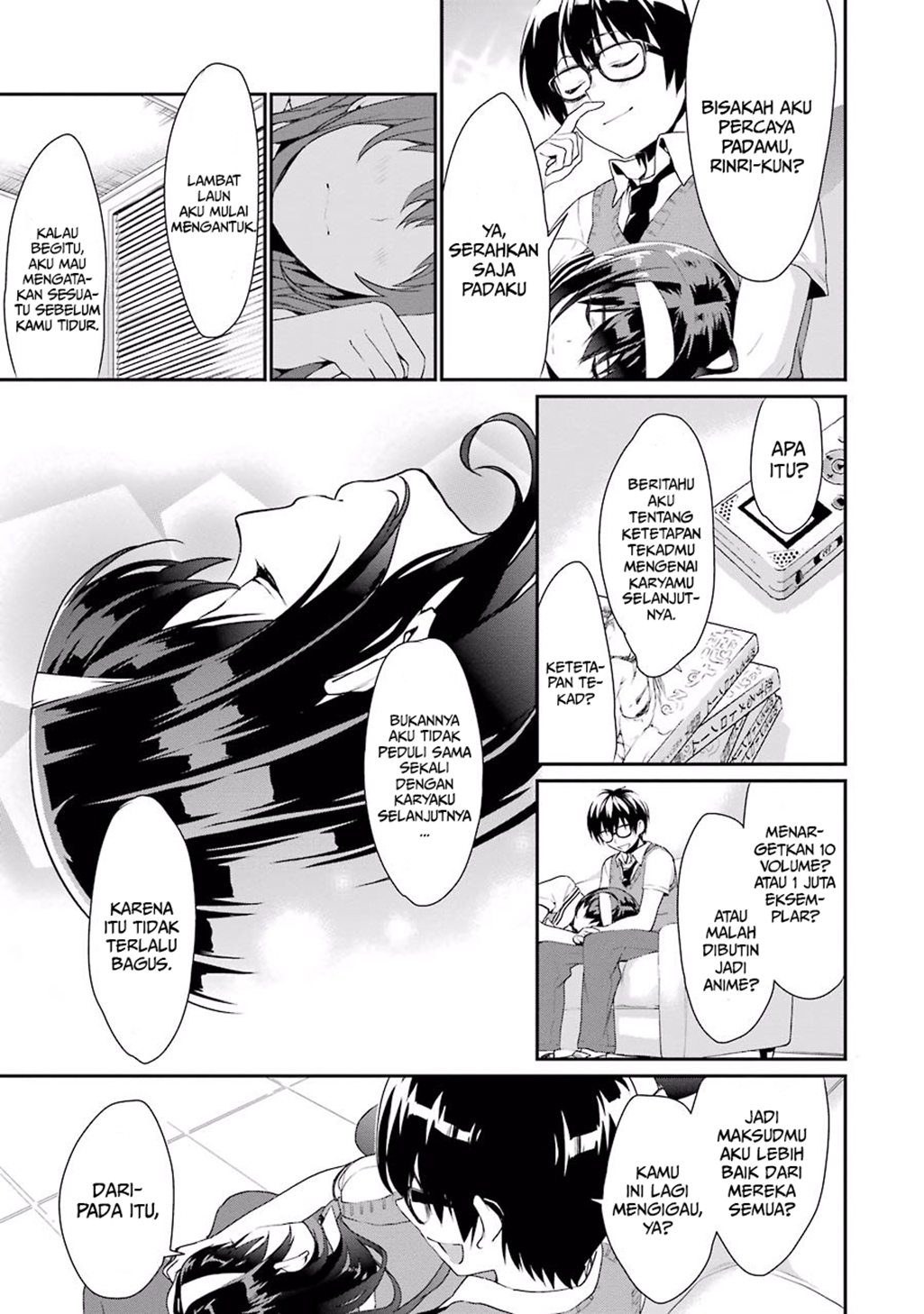 Saenai Heroine no Sodatekata: Koisuru Metronome Chapter 1 - halaman 33