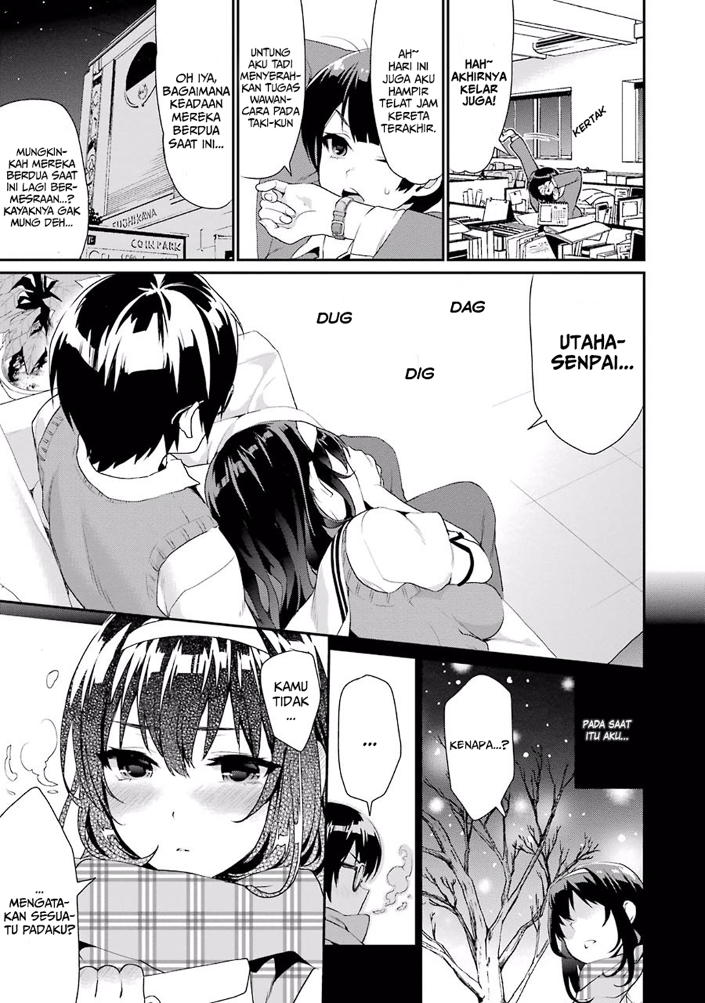 Saenai Heroine no Sodatekata: Koisuru Metronome Chapter 1 - halaman 35
