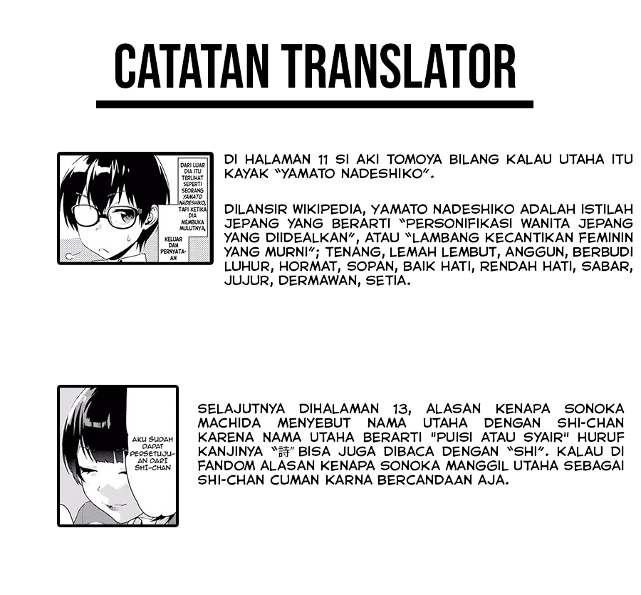 Saenai Heroine no Sodatekata: Koisuru Metronome Chapter 1 - halaman 40