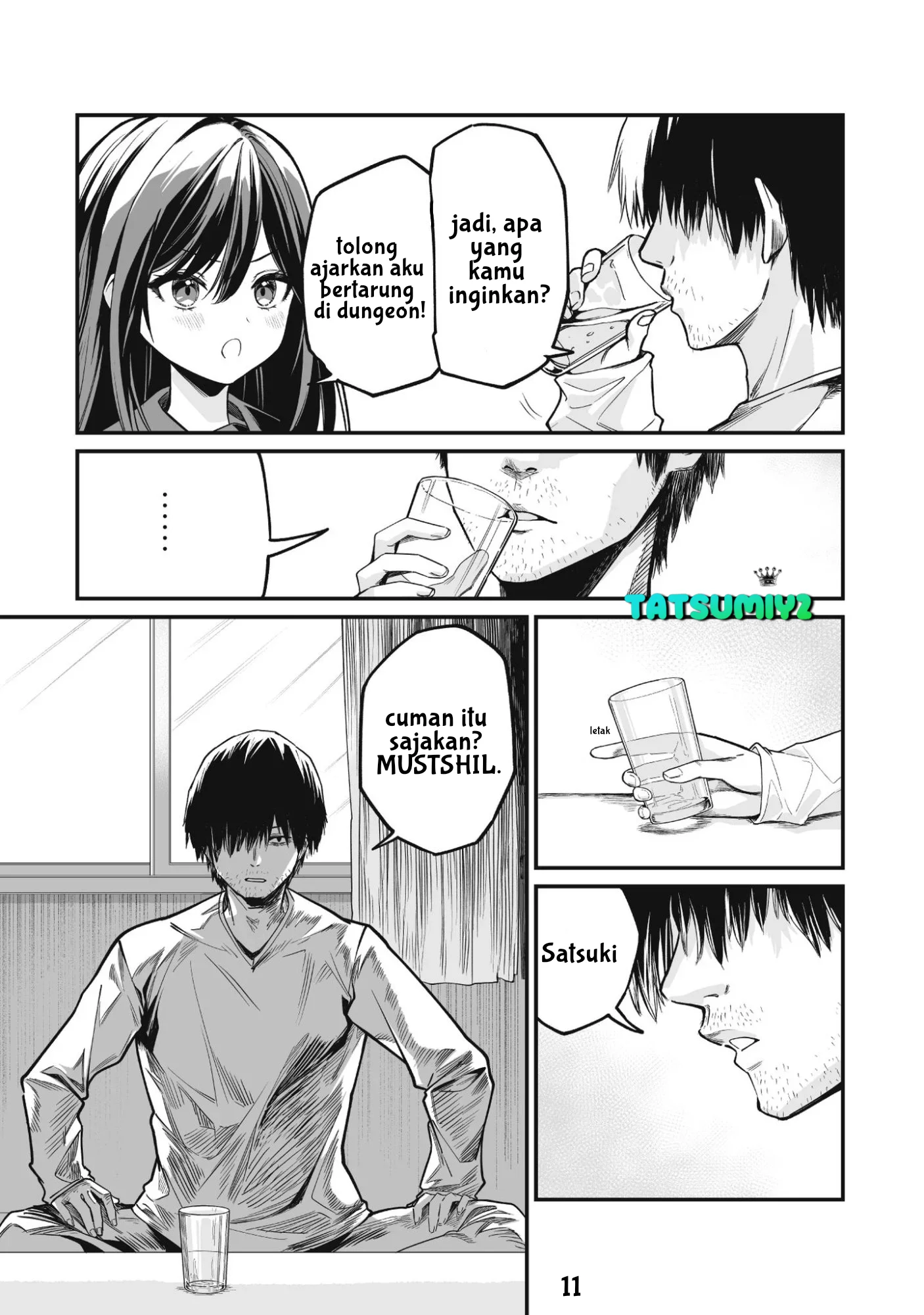 Saenai Ossan, Jitsu wa Saikyou Chapter 1 - halaman 14