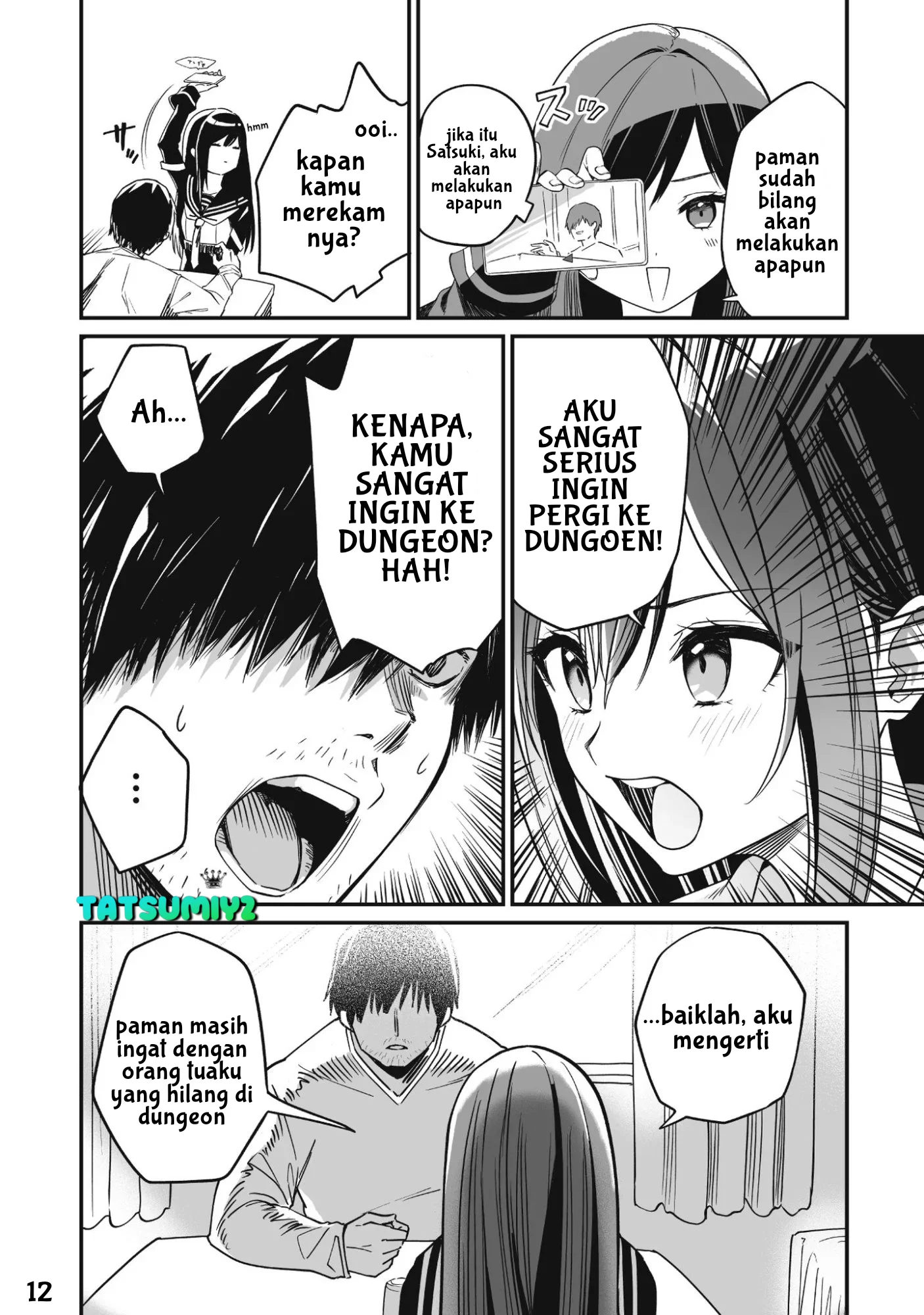 Saenai Ossan, Jitsu wa Saikyou Chapter 1 - halaman 15