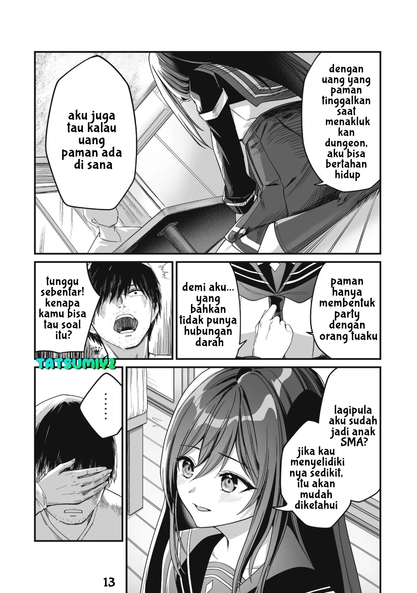 Saenai Ossan, Jitsu wa Saikyou Chapter 1 - halaman 16