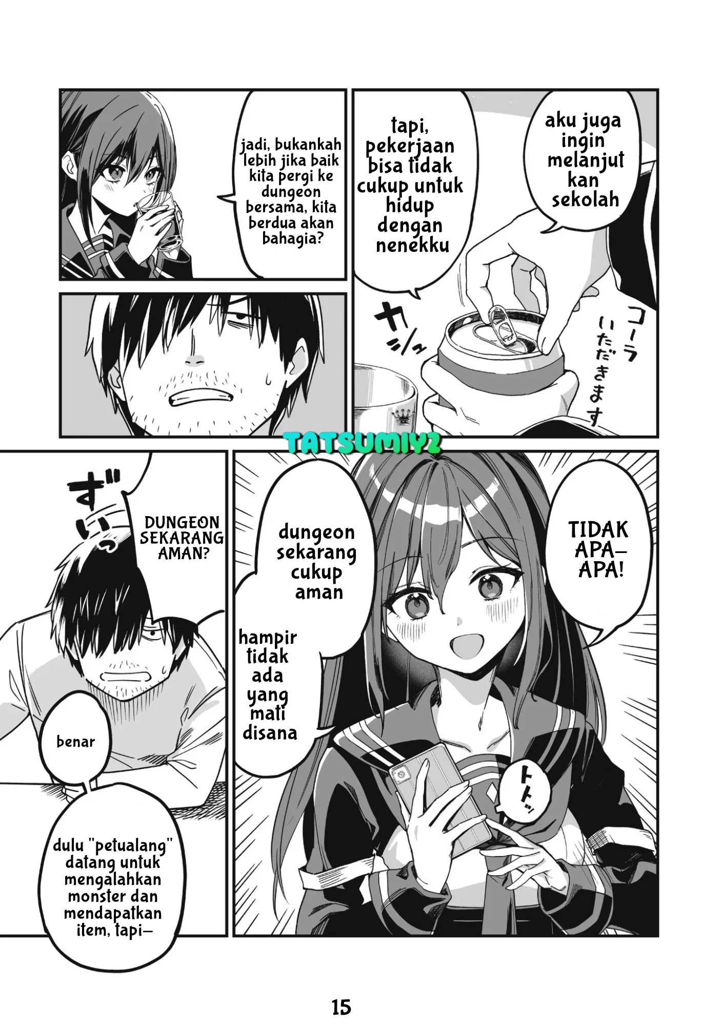 Saenai Ossan, Jitsu wa Saikyou Chapter 1 - halaman 18