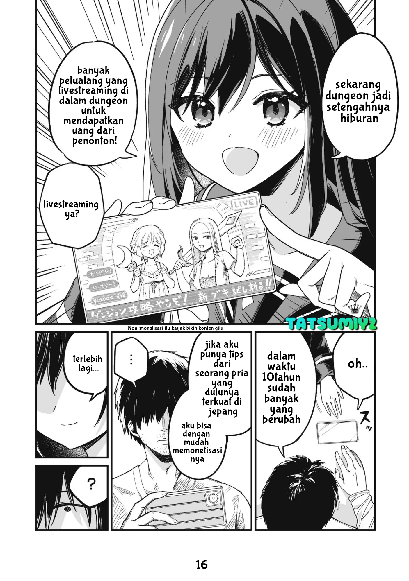 Saenai Ossan, Jitsu wa Saikyou Chapter 1 - halaman 19