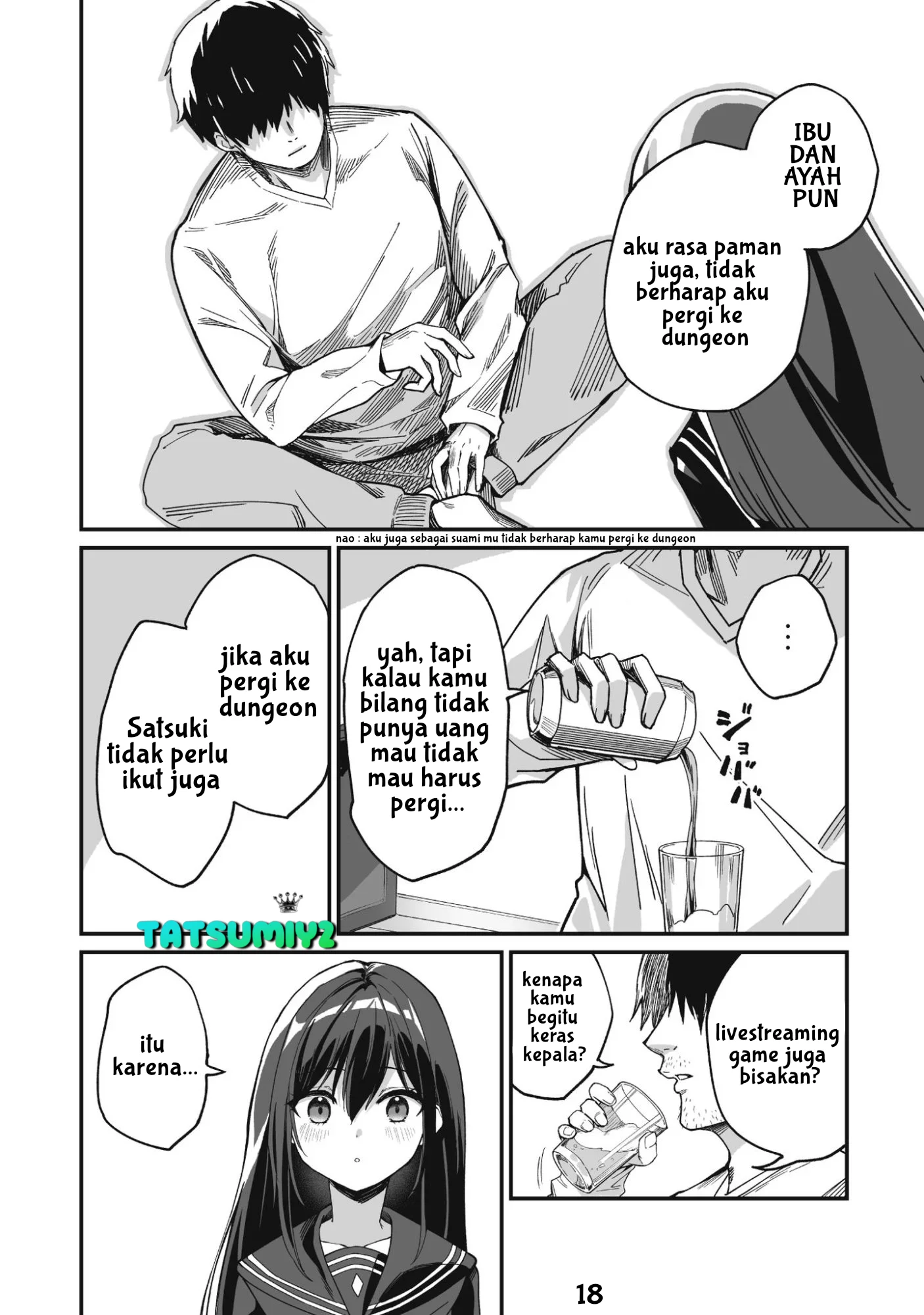 Saenai Ossan, Jitsu wa Saikyou Chapter 1 - halaman 21