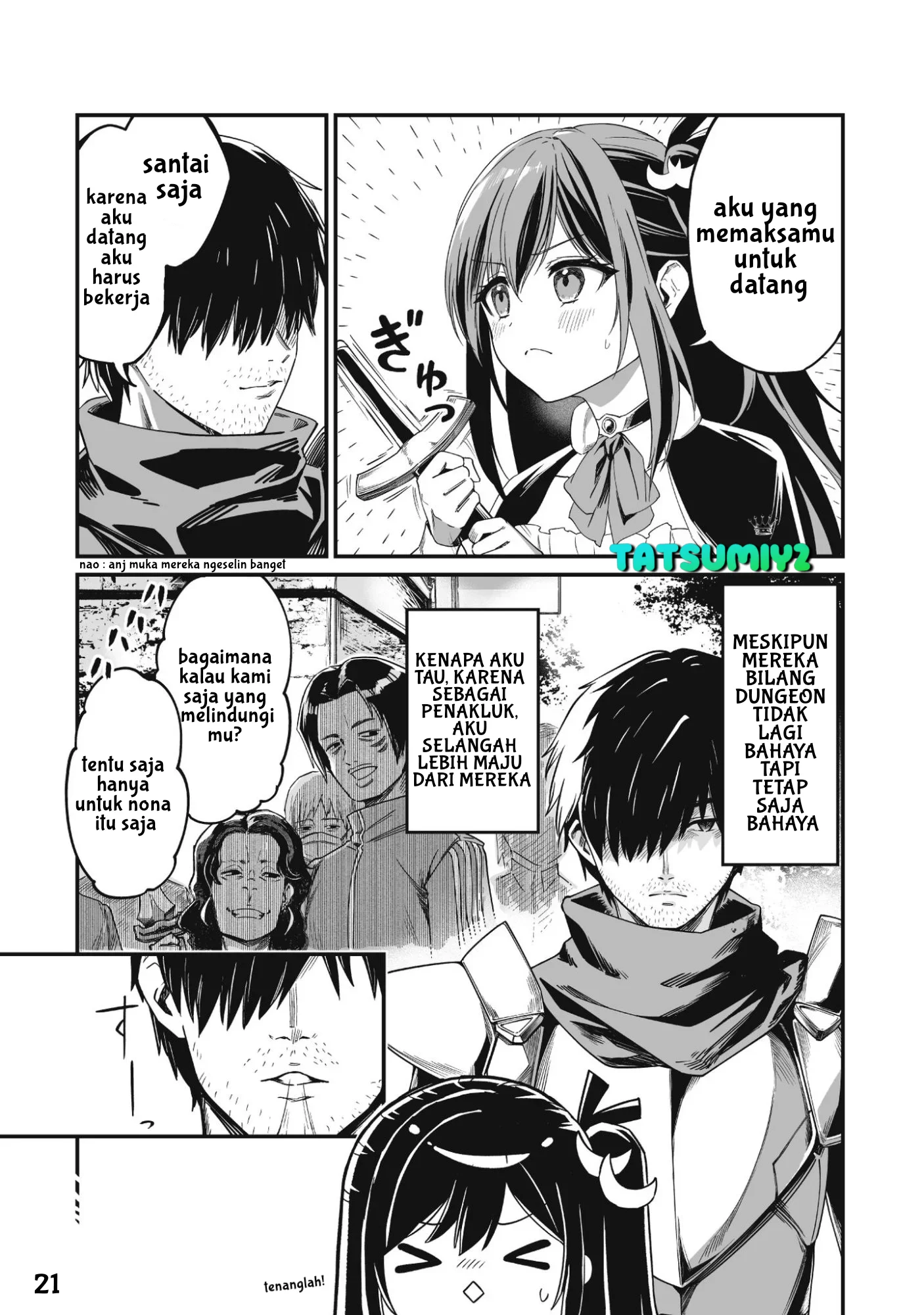 Saenai Ossan, Jitsu wa Saikyou Chapter 1 - halaman 24