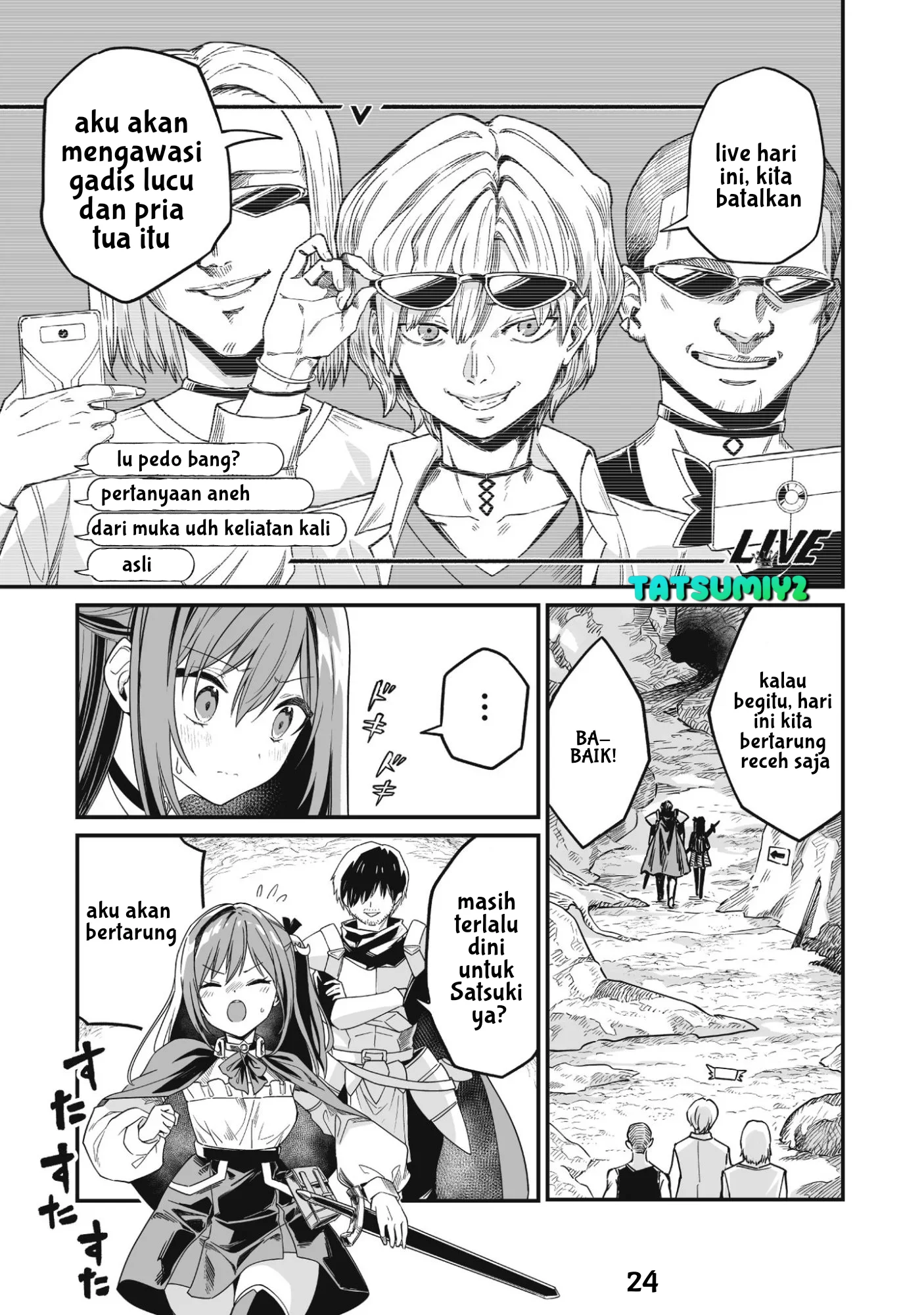 Saenai Ossan, Jitsu wa Saikyou Chapter 1 - halaman 28
