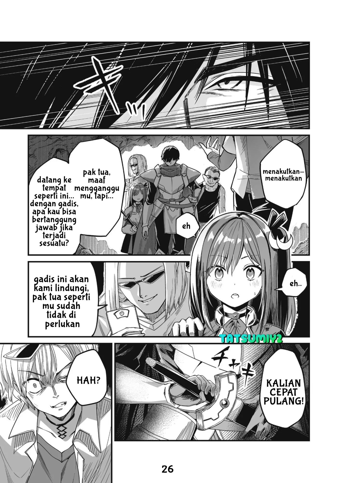 Saenai Ossan, Jitsu wa Saikyou Chapter 1 - halaman 30
