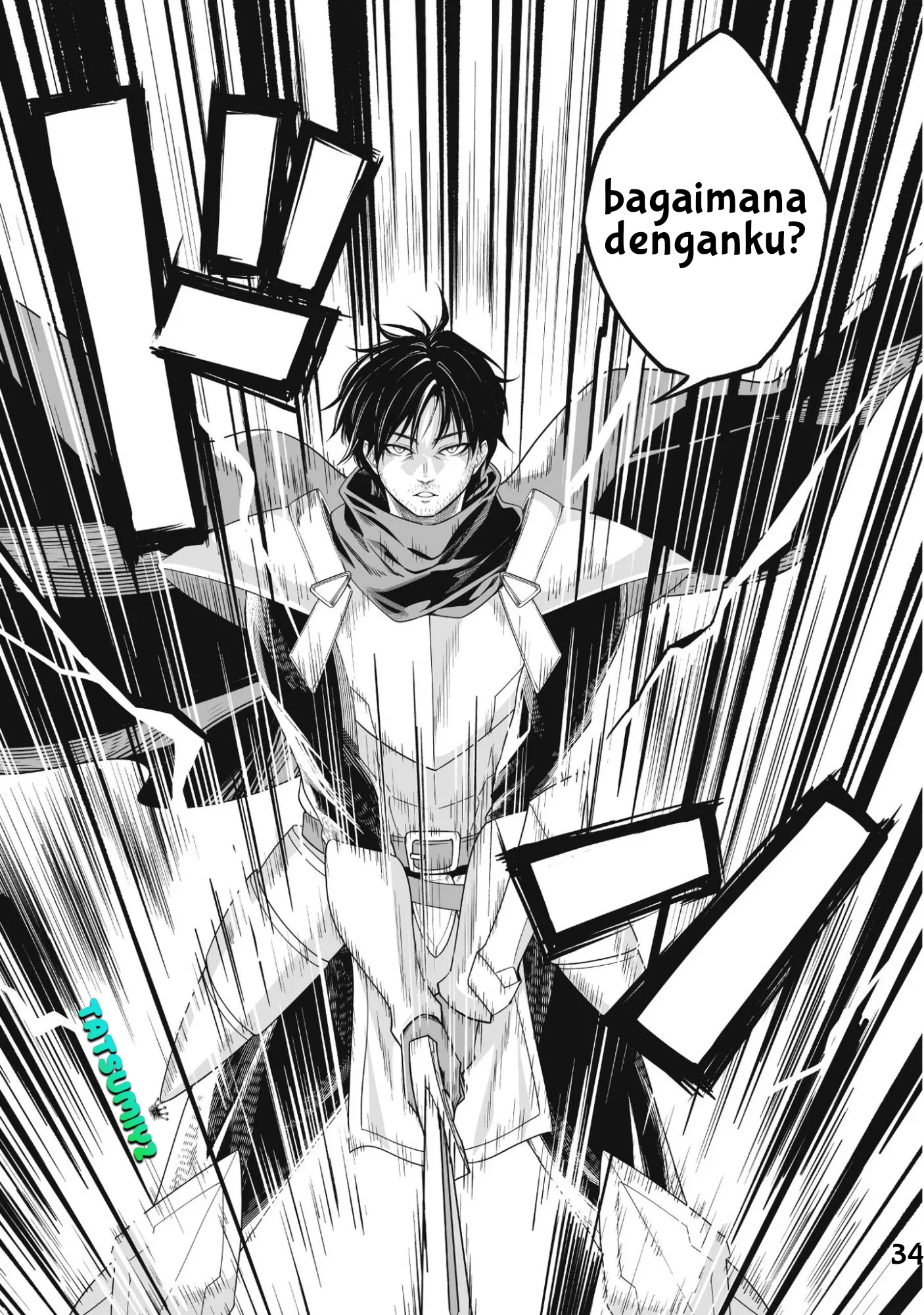 Saenai Ossan, Jitsu wa Saikyou Chapter 1 - halaman 38